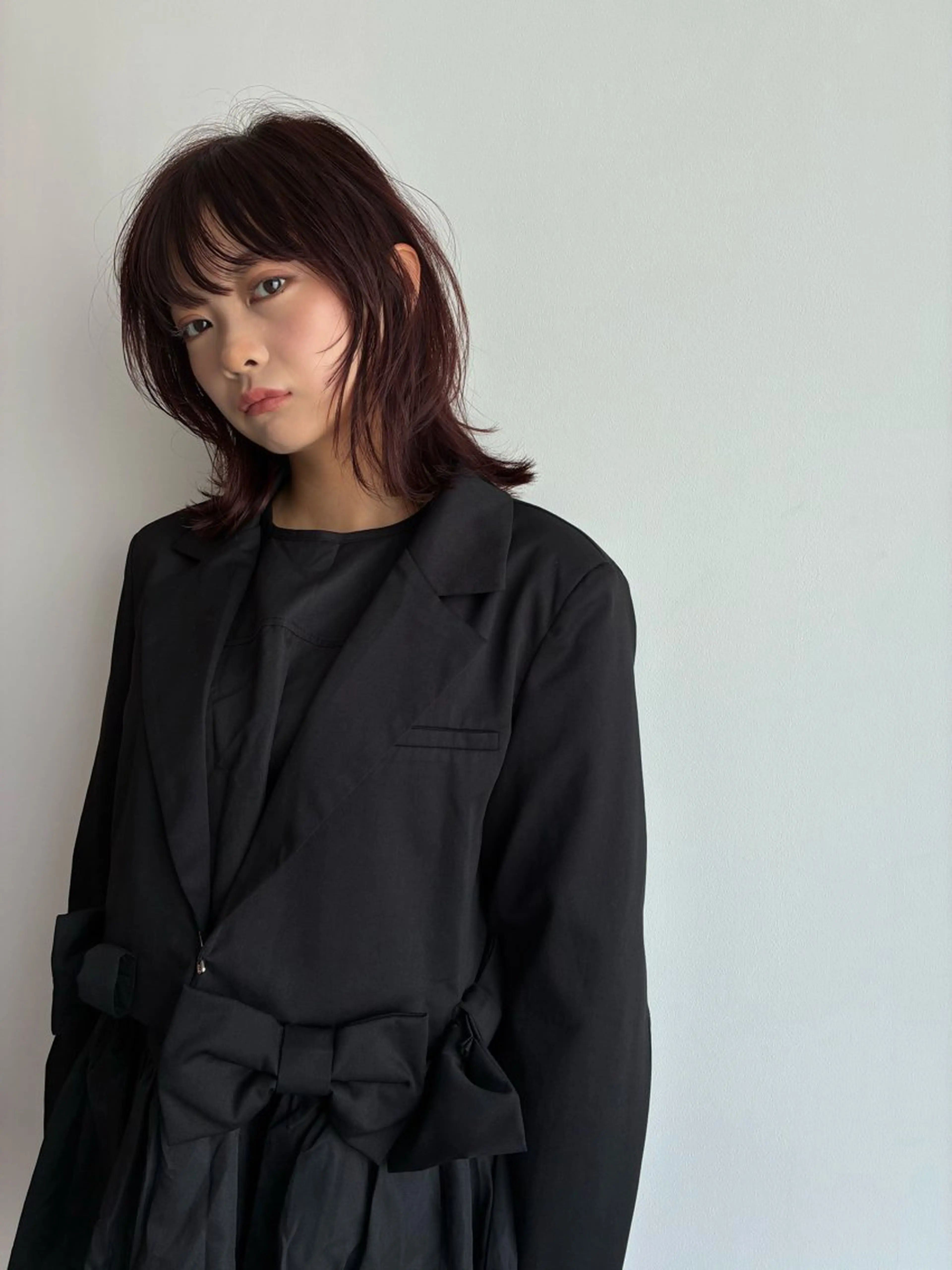 ミディアム カラー ヘアアレンジ カット ヘアカラー 🐕kato Mizuki🐕のヘアスタイル