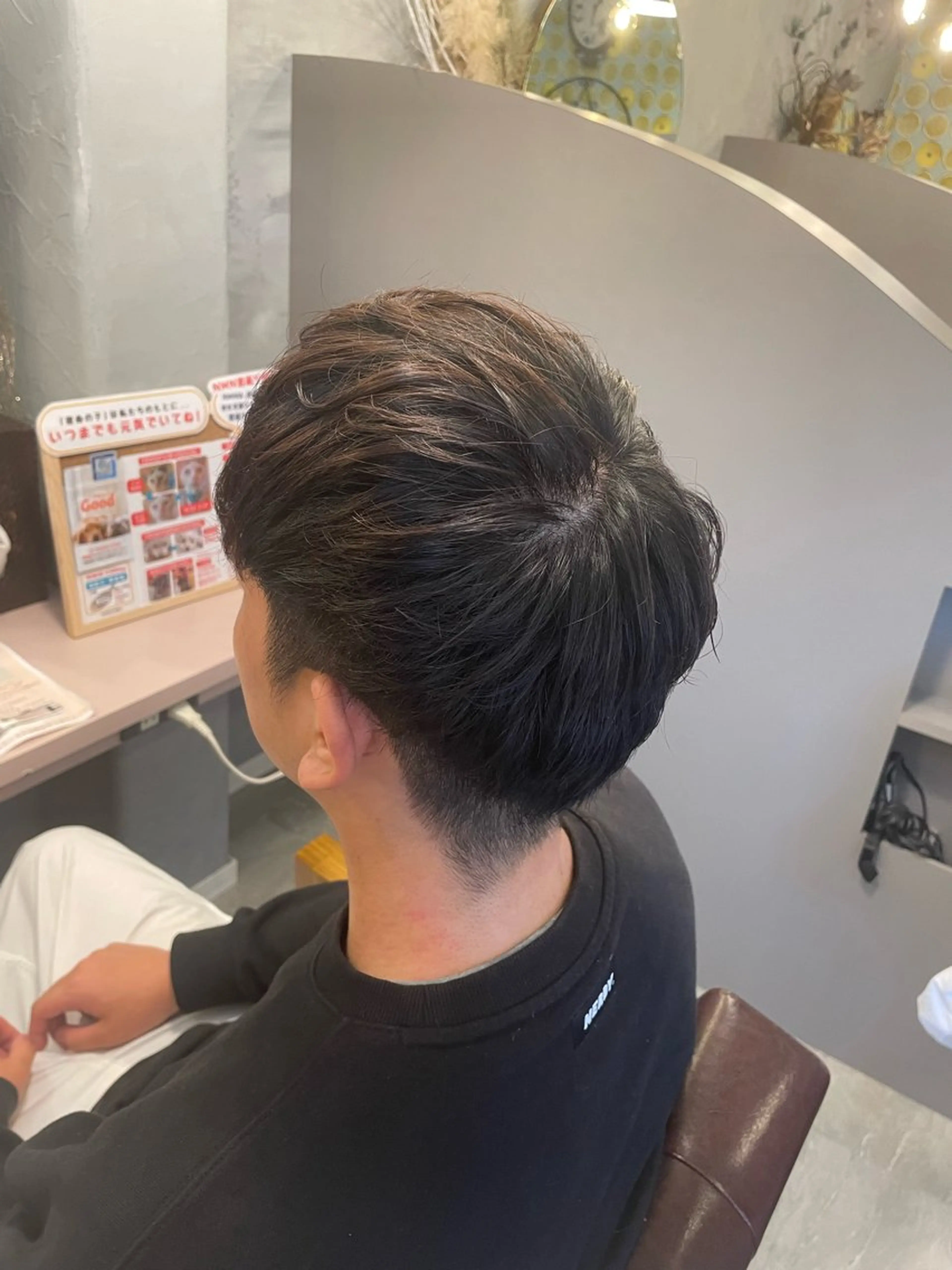 ショート マッシュヘア カット ヘッドスパ hair  make echo所属・hair make echo滿木あい花のヘアスタイル