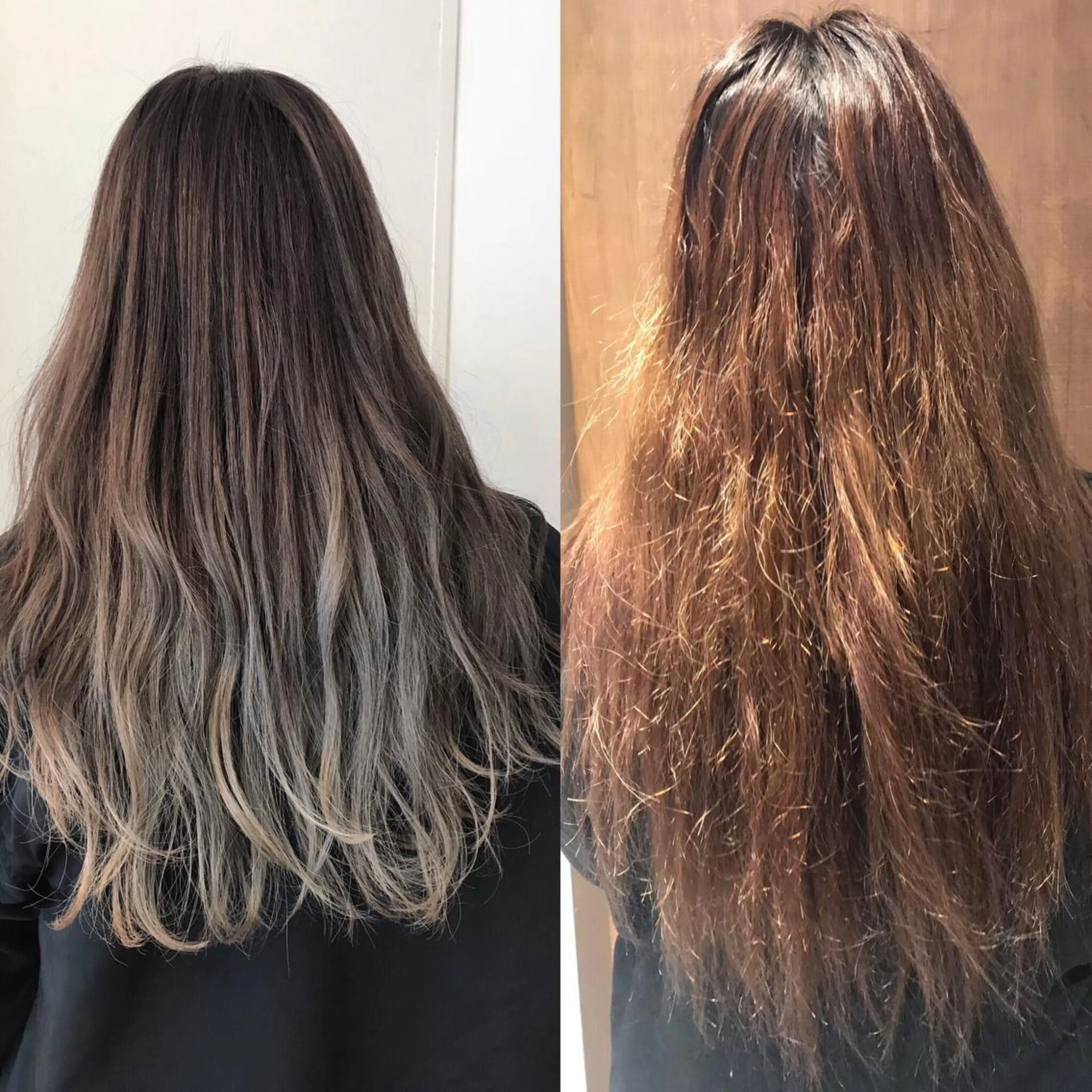 ロング カラー ダブルカラー Ere.by bonheur所属・Ere bybonheurのヘアスタイル