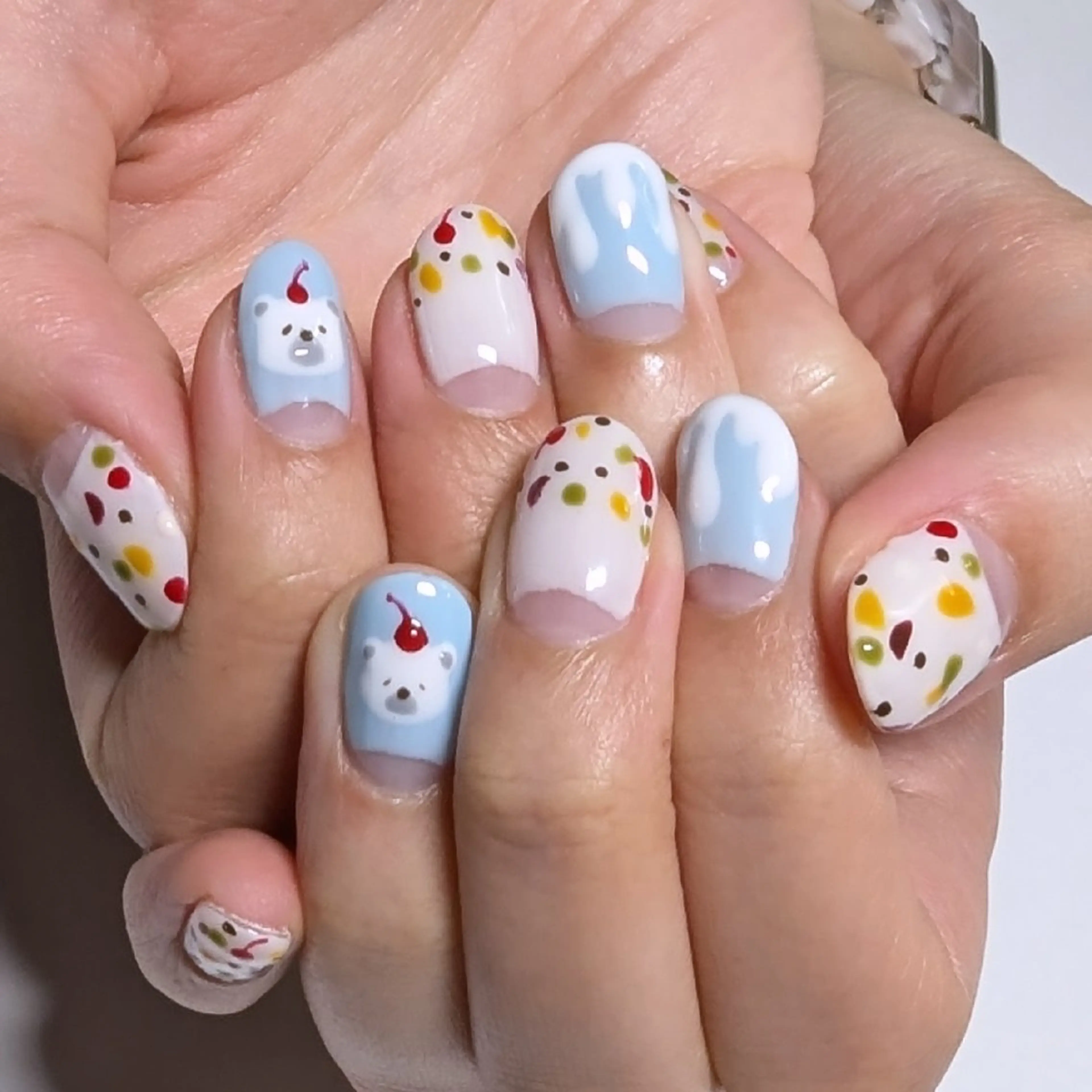 ネイル 長さ出し ハンドネイル KANON所属・☆ KANON☆のネイルデザイン