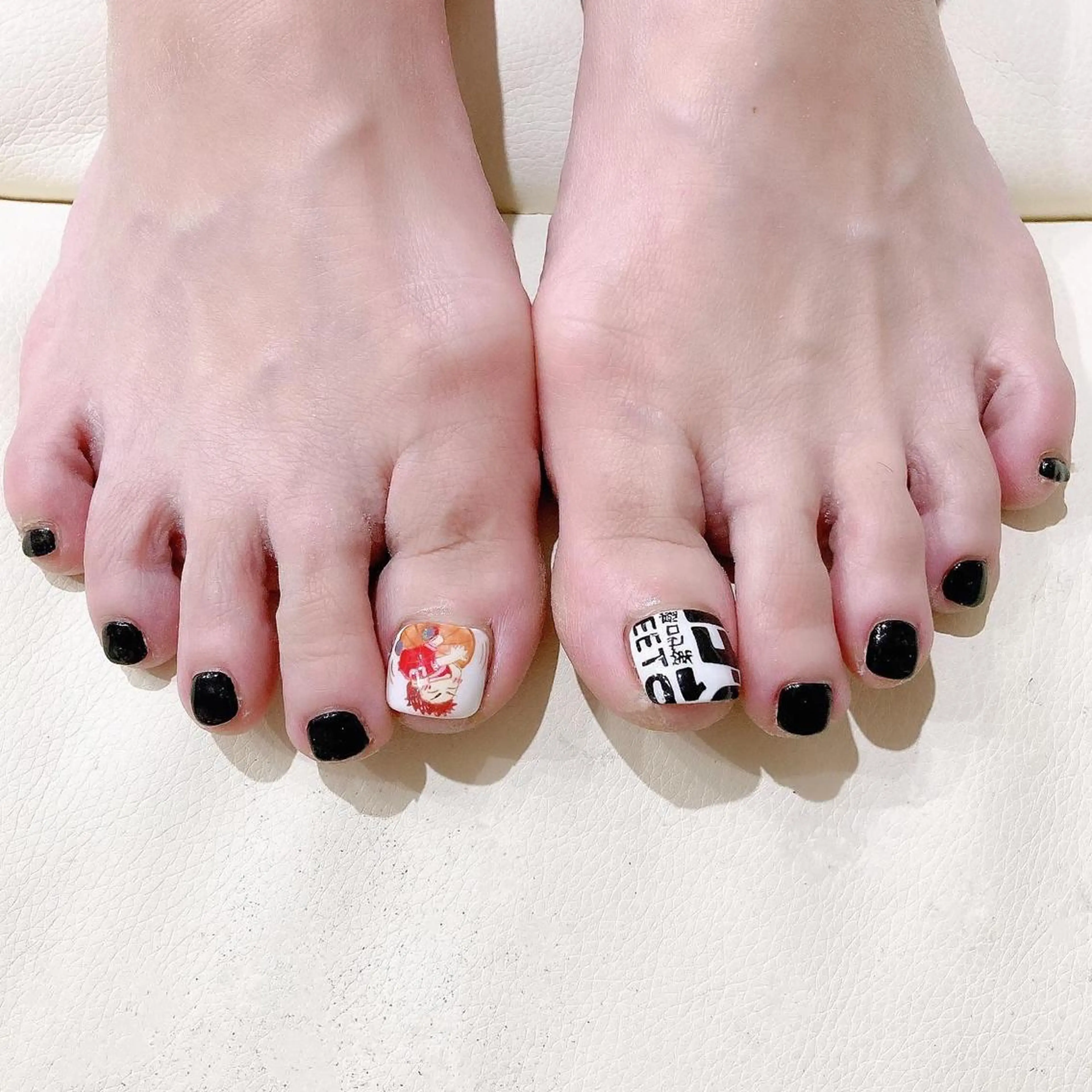 ネイル フットネイル ジェルネイル パラジェル 冬ネイル Nail Kのネイルデザイン