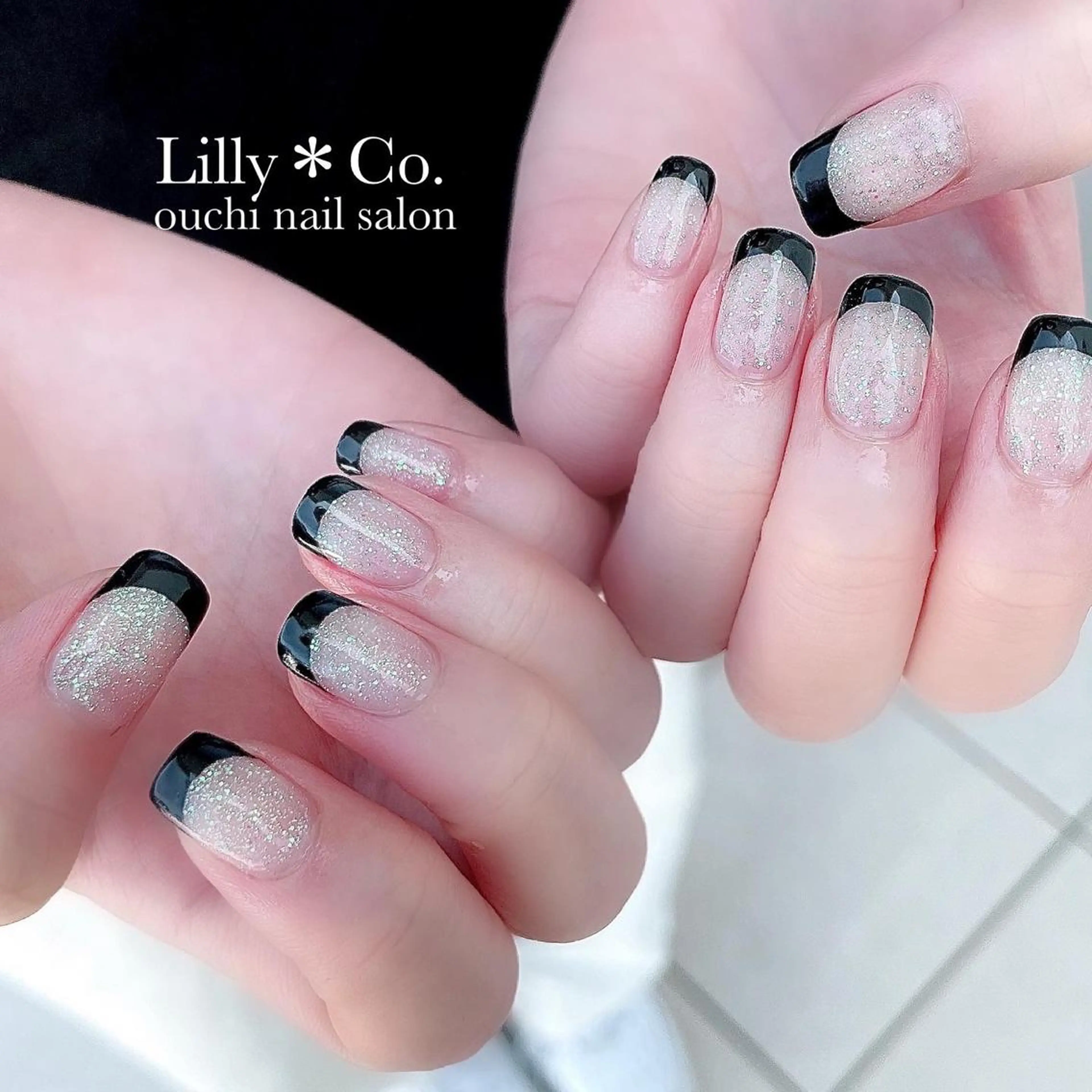 ネイル フレンチネイル ハンドネイル ハンドケア Lilly Co.のネイルデザイン
