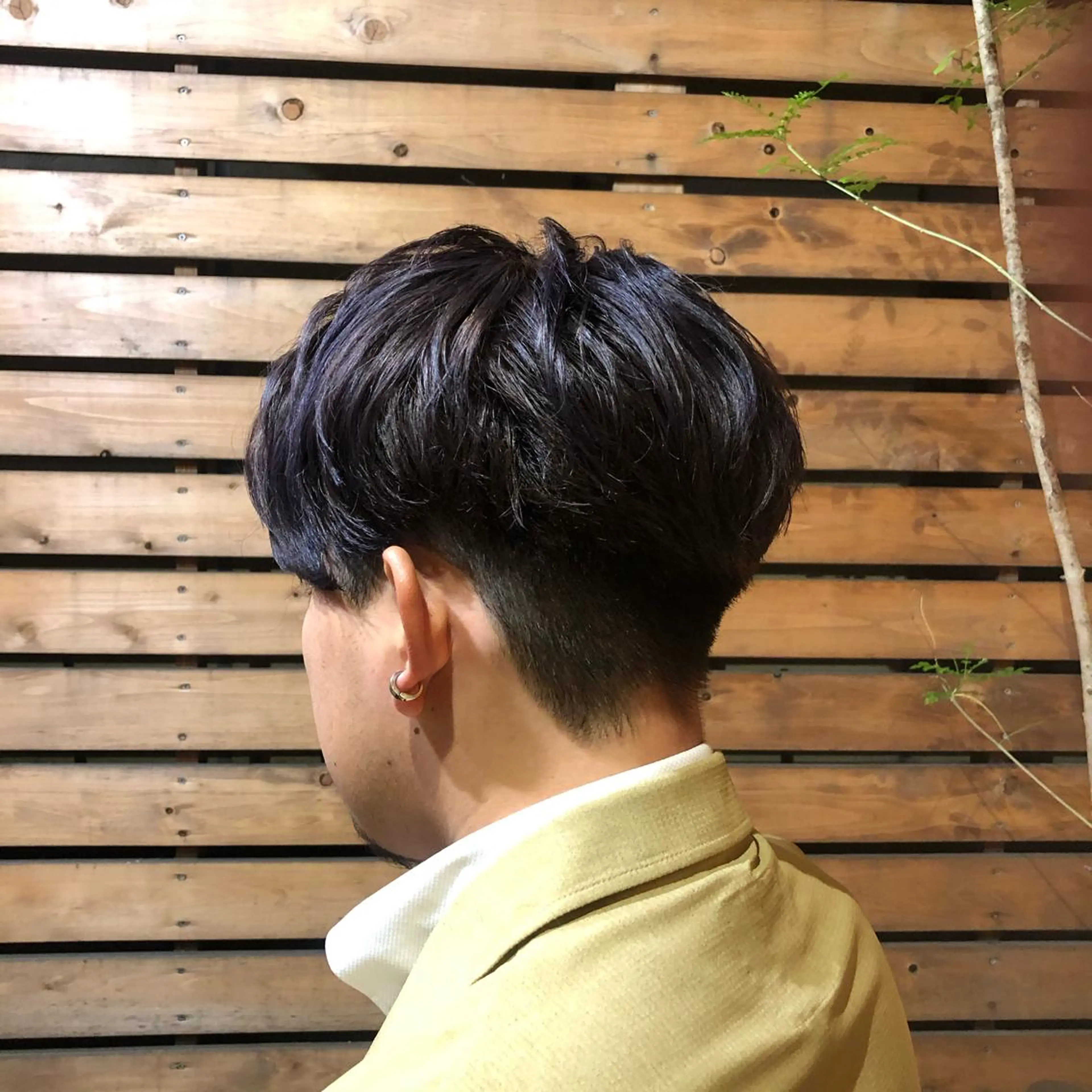 カラー メンズ BELO福島所属・ツイストスパイラル 成林康平のヘアスタイル