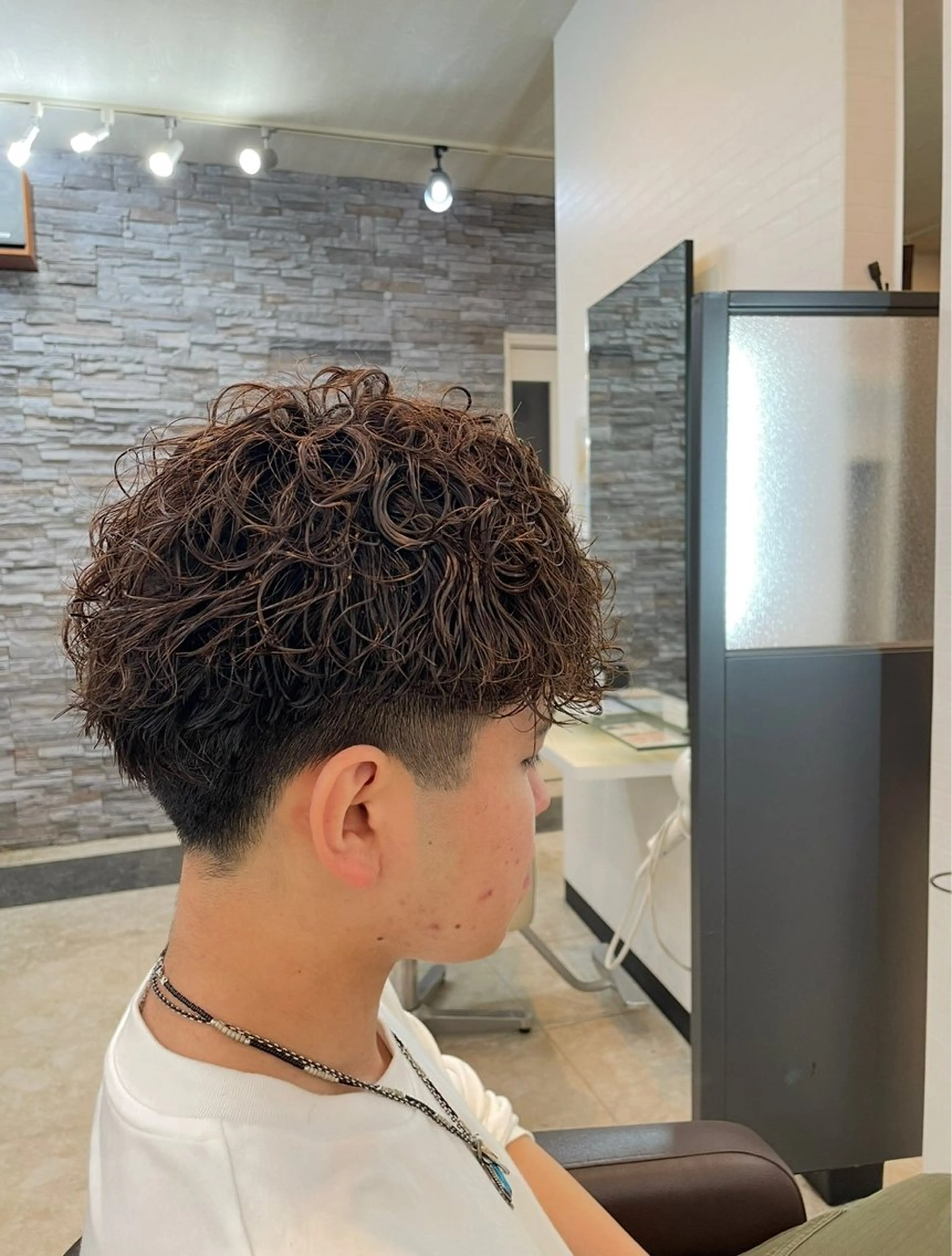 パーマ 甲田 和生のヘアスタイル