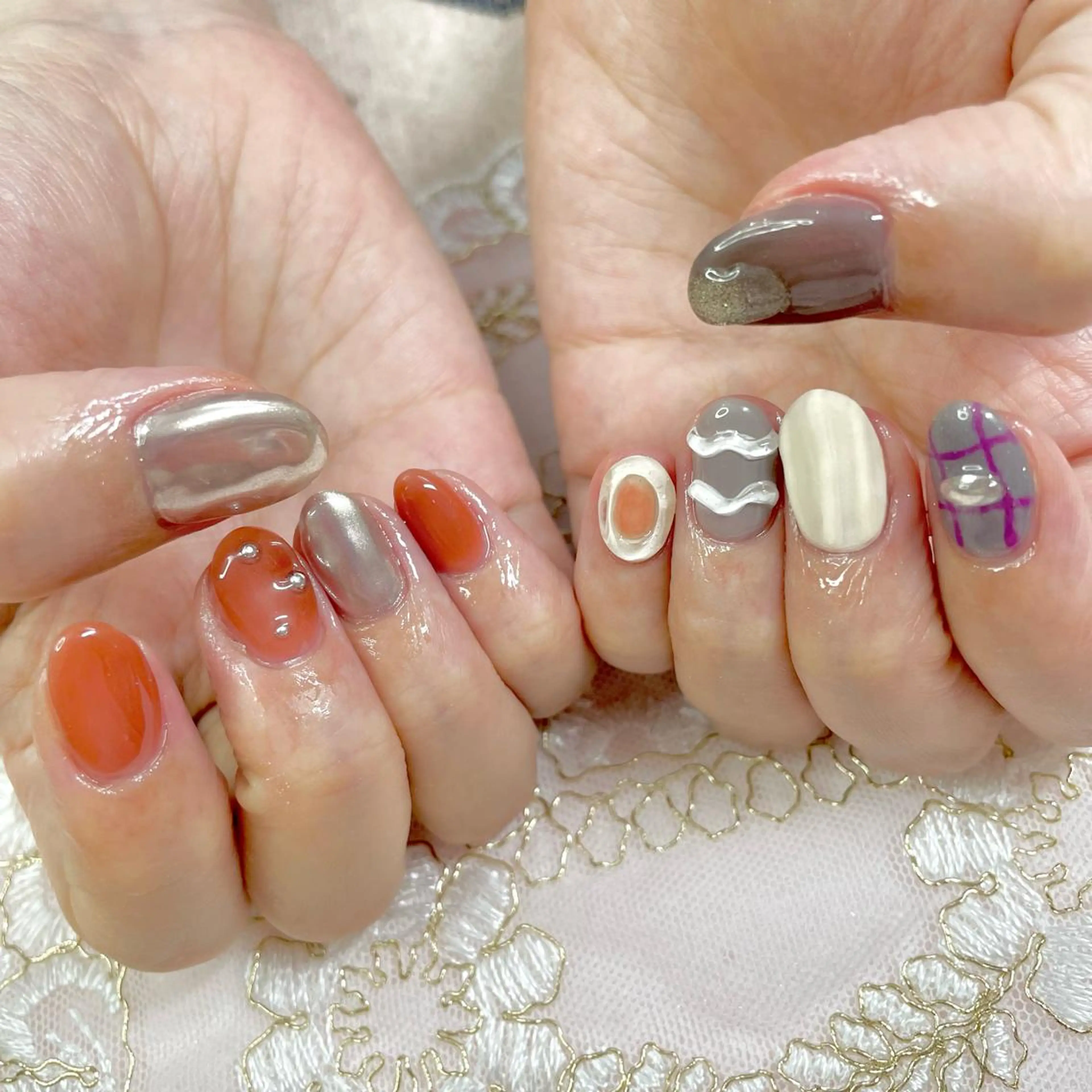 ネイル ジェルネイル ニュアンスネイル J terrace Nailのネイルデザイン