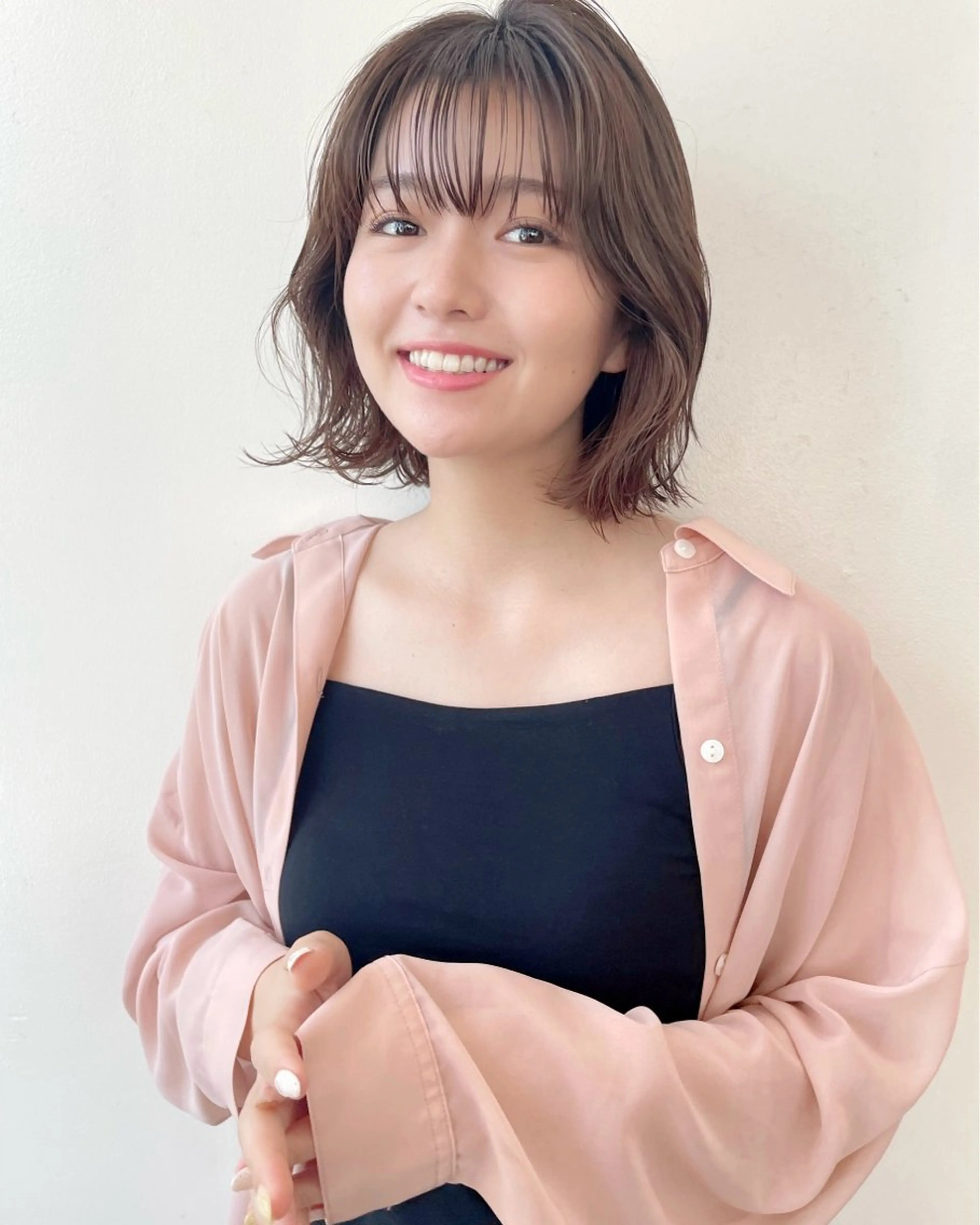 ミディアム カラー リピーター多数🌟 メンズ限定 松本理沙のヘアスタイル