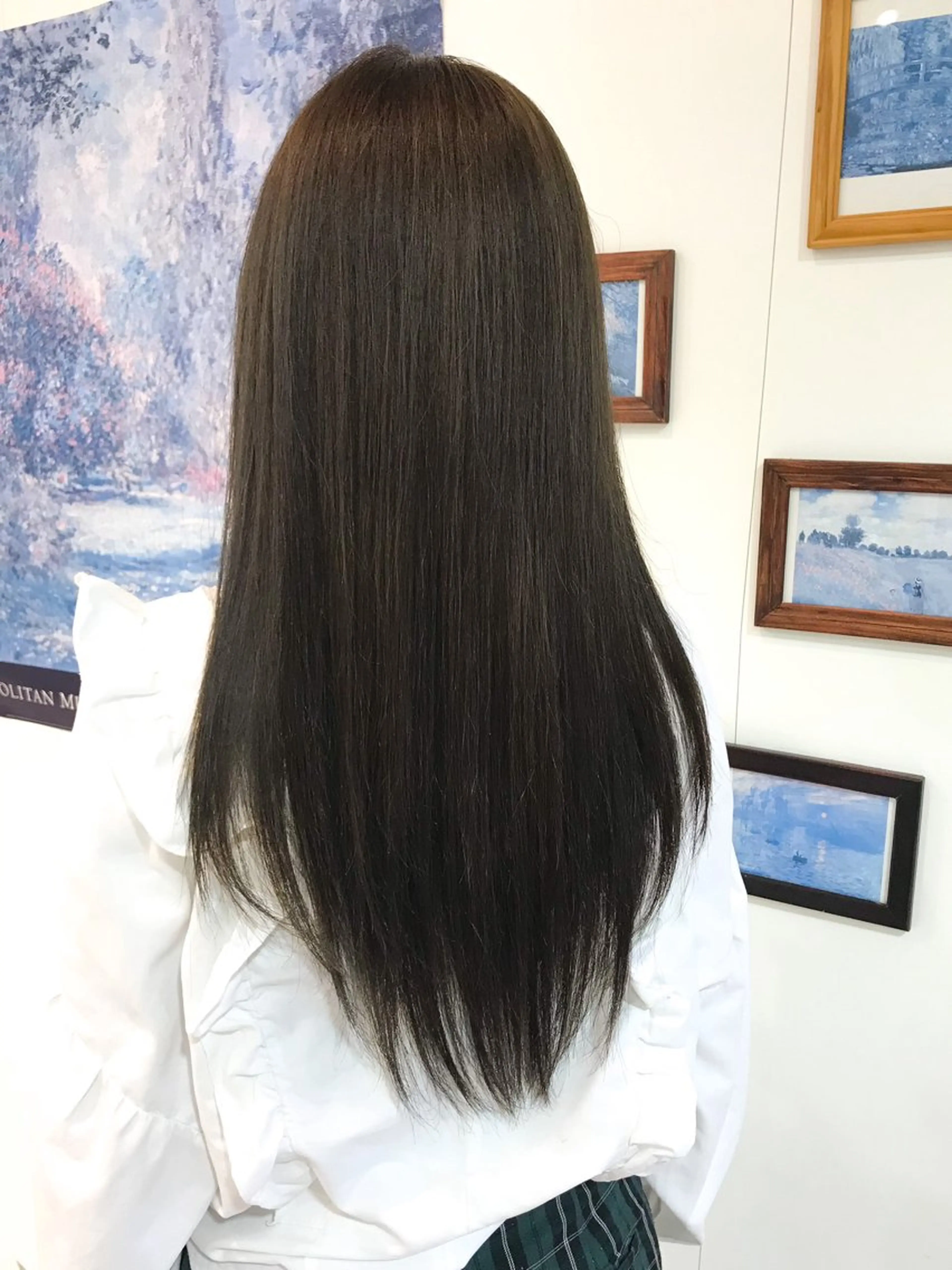 セミロング レイヤーカット 🌟艶髪🌟 田島銀河のヘアスタイル