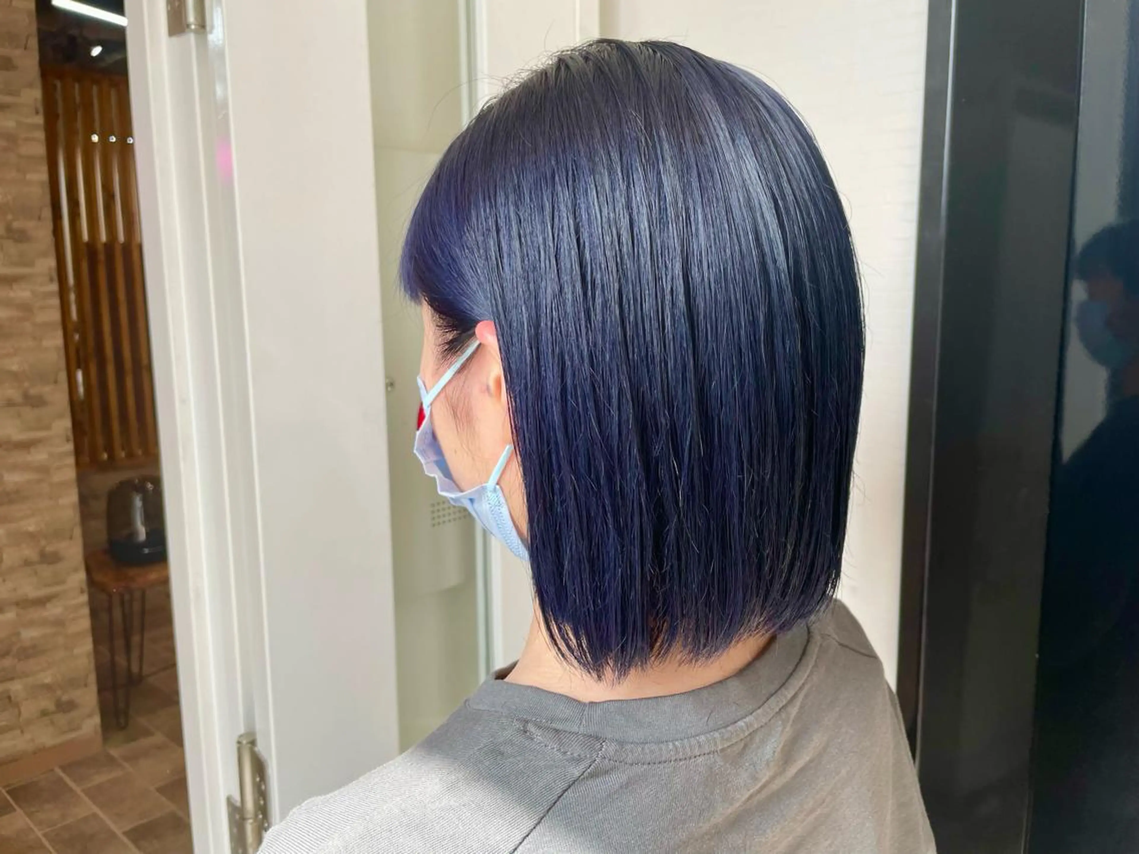 ミディアム SALOWIN心斎橋Suite店所属・ブリーチ毛にもできる 縮毛矯正OJIROのヘアスタイル