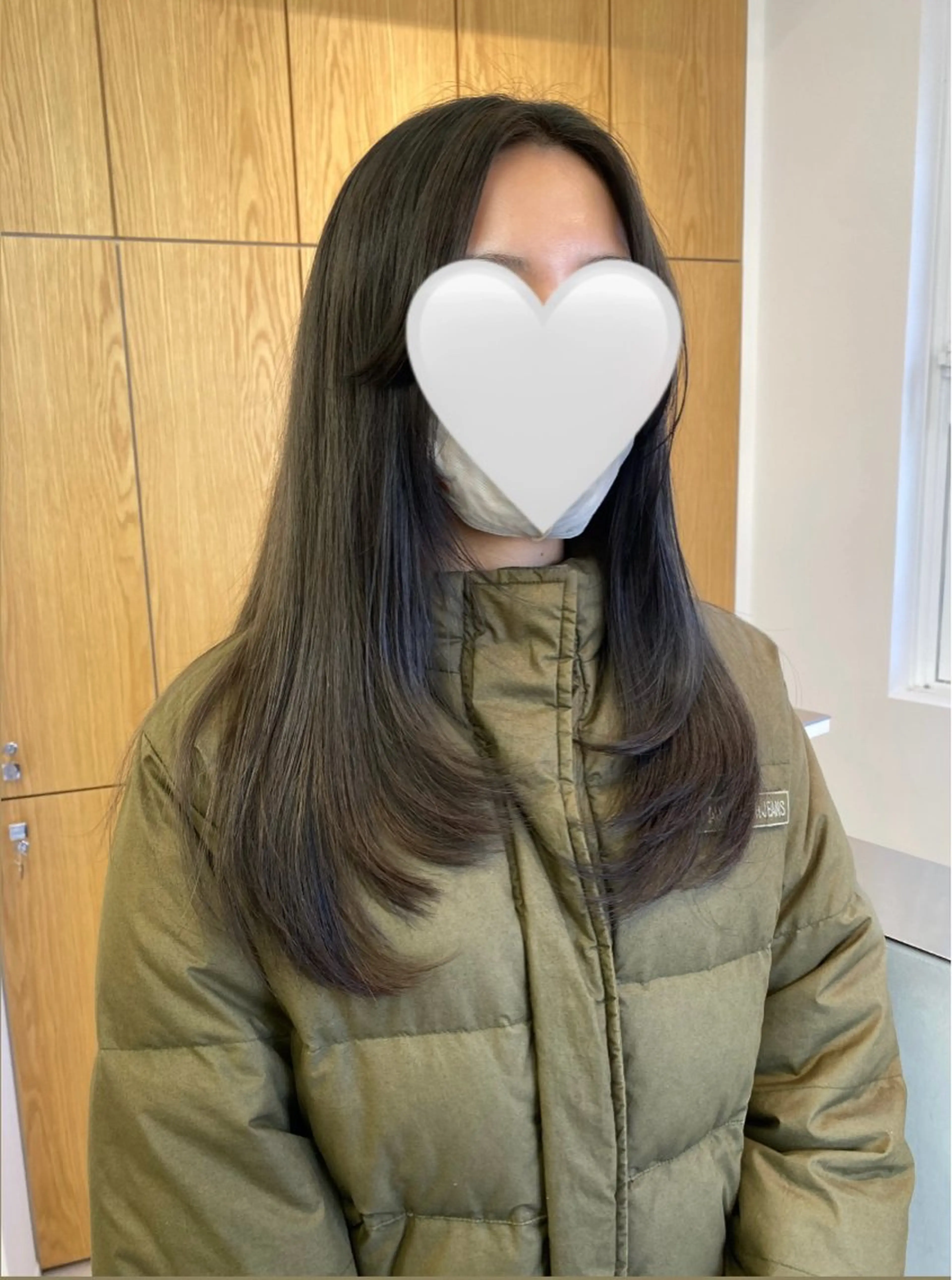ロング レイヤーカット 濱﨑 紅葉のヘアスタイル