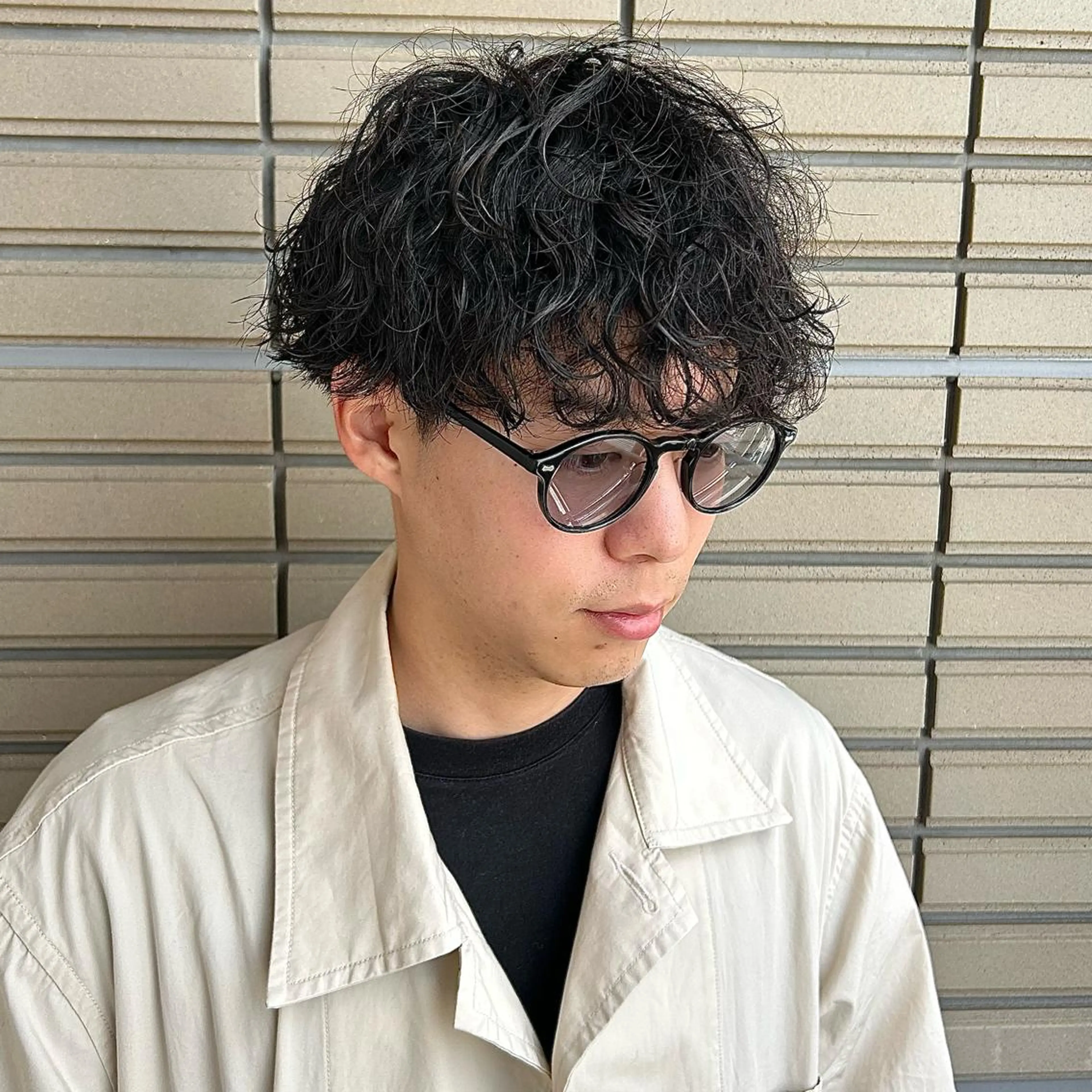 パーマ メンズ カット パーマ CYAN by acoron .池袋所属・メンズパーマ職人 ユキハシのヘアスタイル