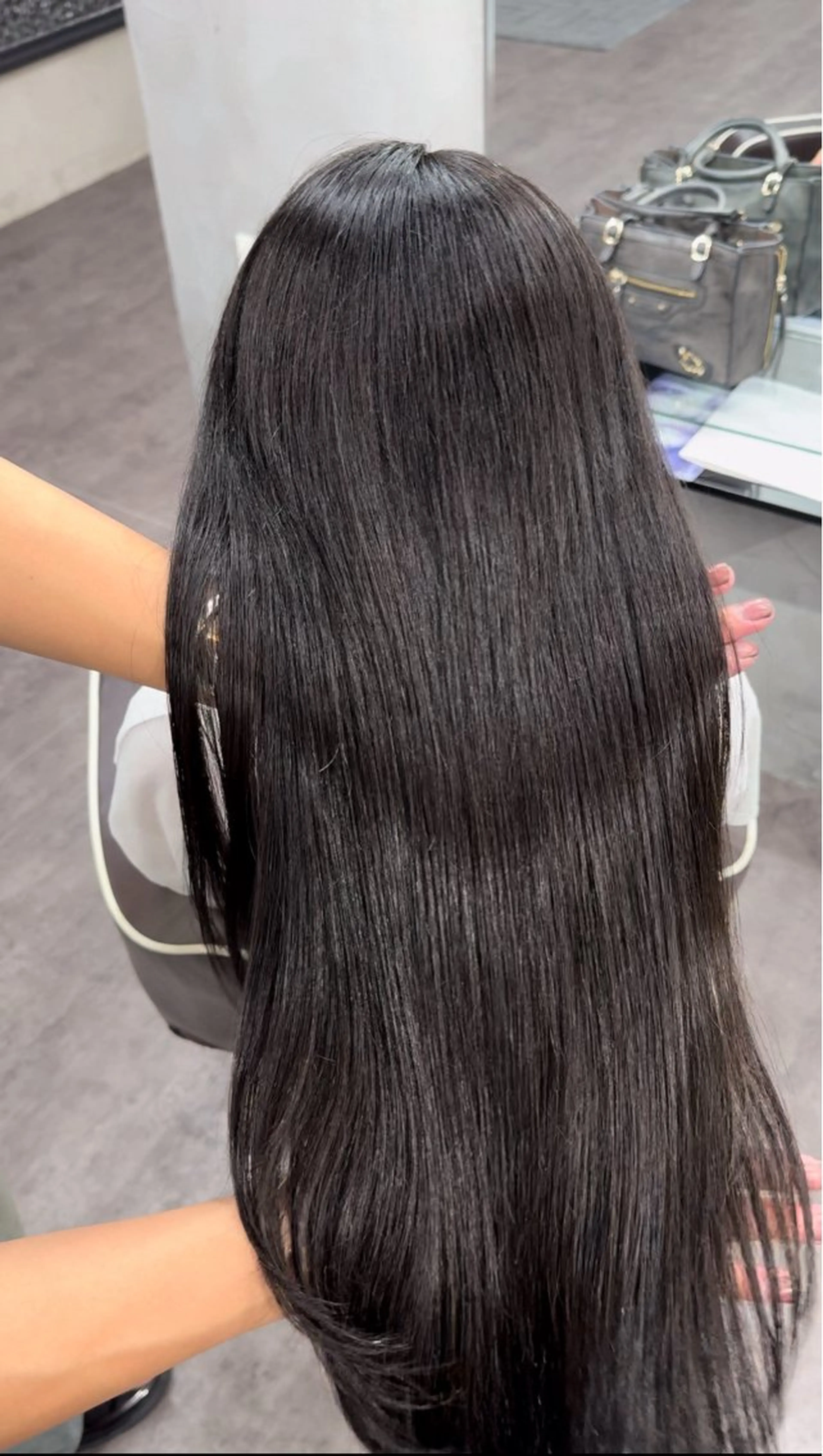 ロング カラー 髪質改善 ロング トリートメント デザイン/美髪カラー 艶職人/福井SHUNのヘアスタイル