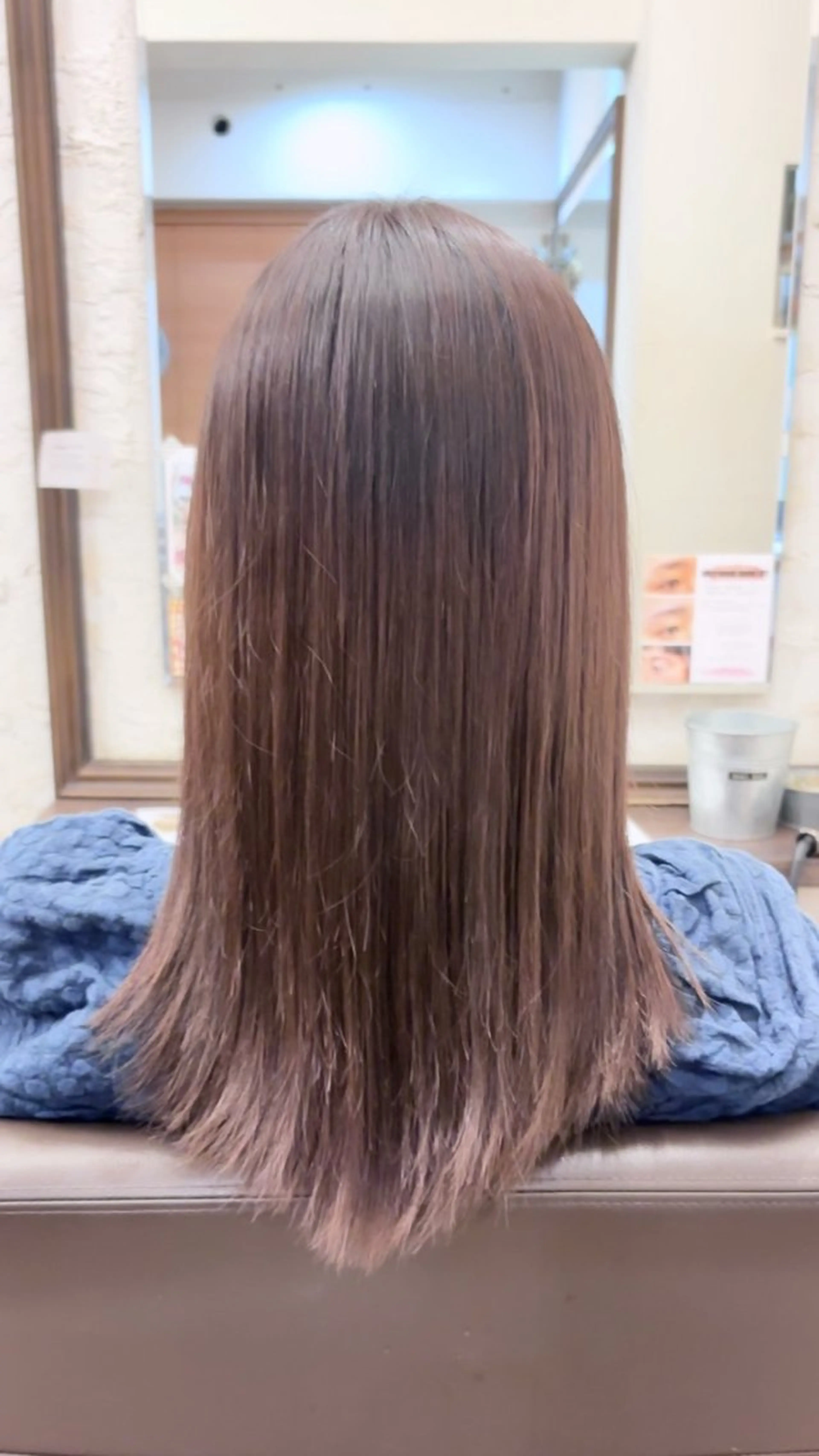 ミディアム 縮毛矯正 ドレスヘアー(dress hair)所属・のづみ あかりのヘアスタイル