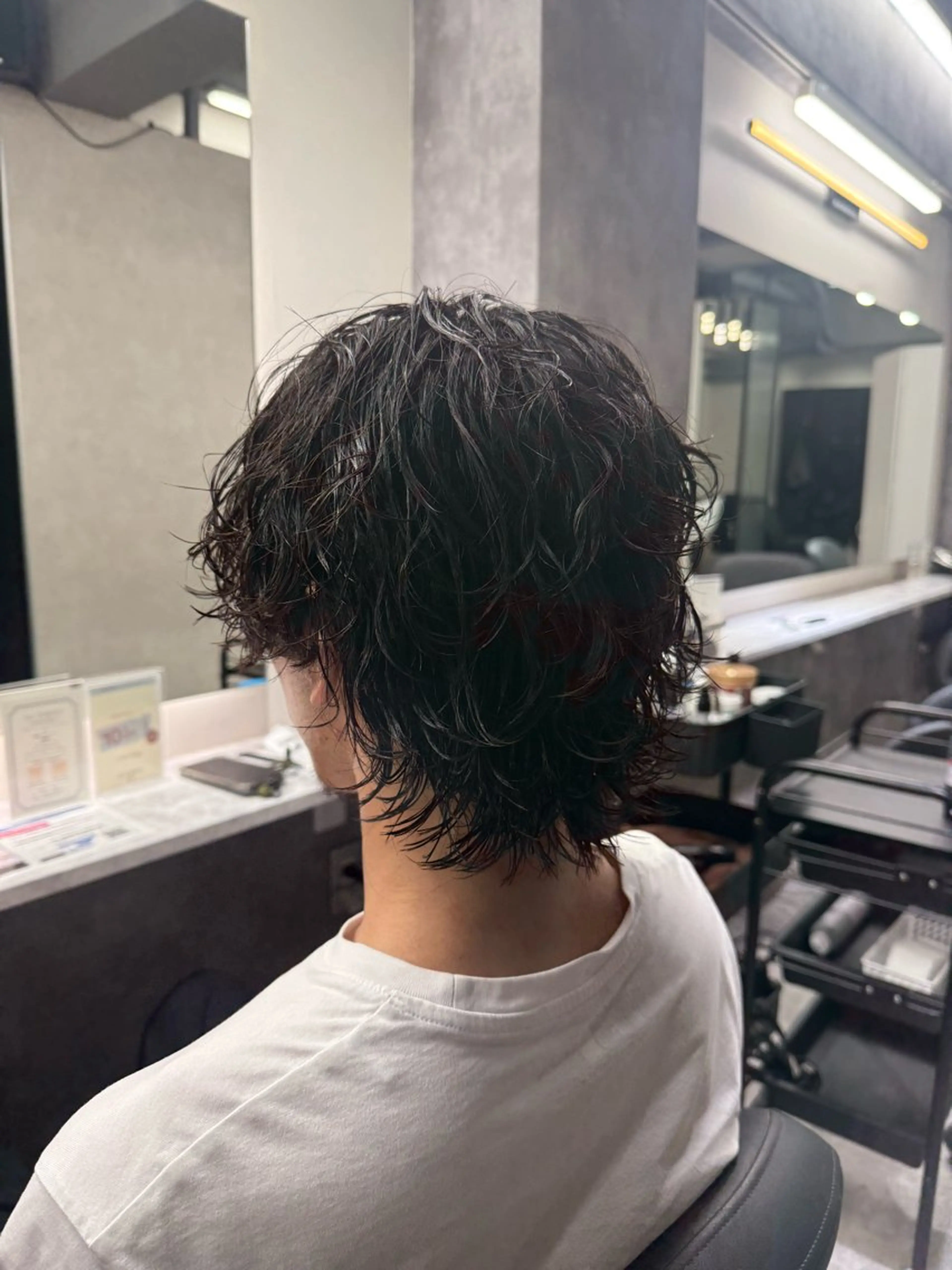 パーマ メンズ カット パーマ 池袋/メンズ/駅近 こうたろうのヘアスタイル