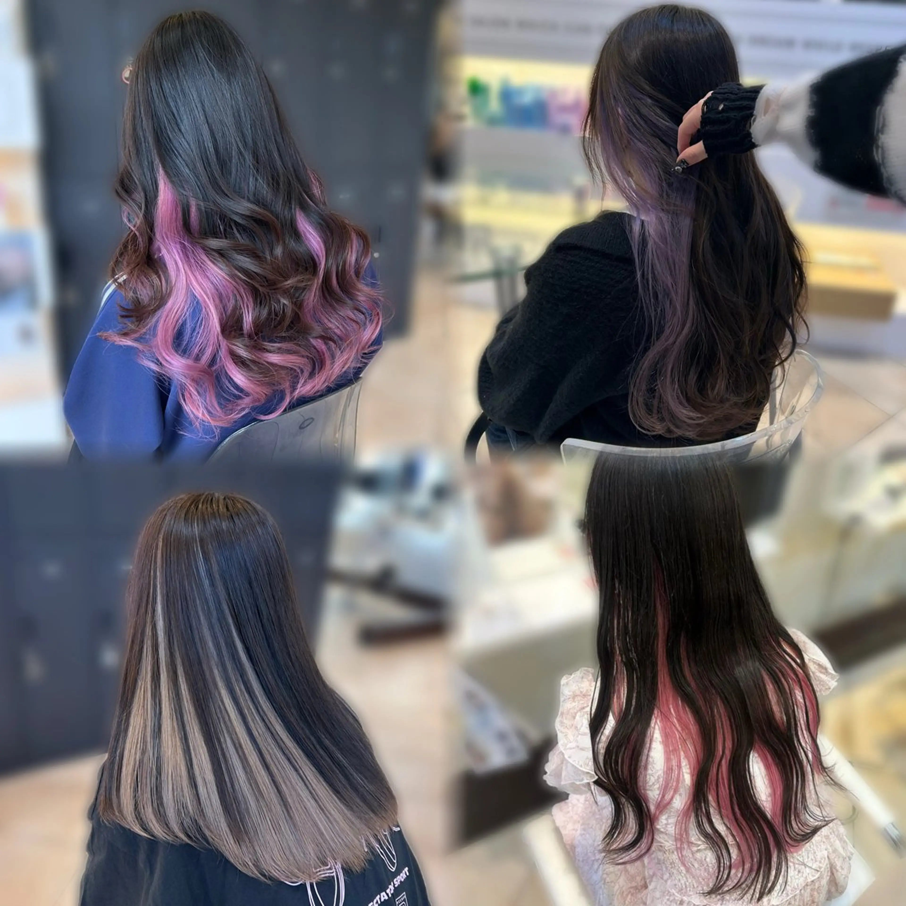 【撮影モデル限定】ブリーチ1回インナーカラー➕4stepトリートメントの写真