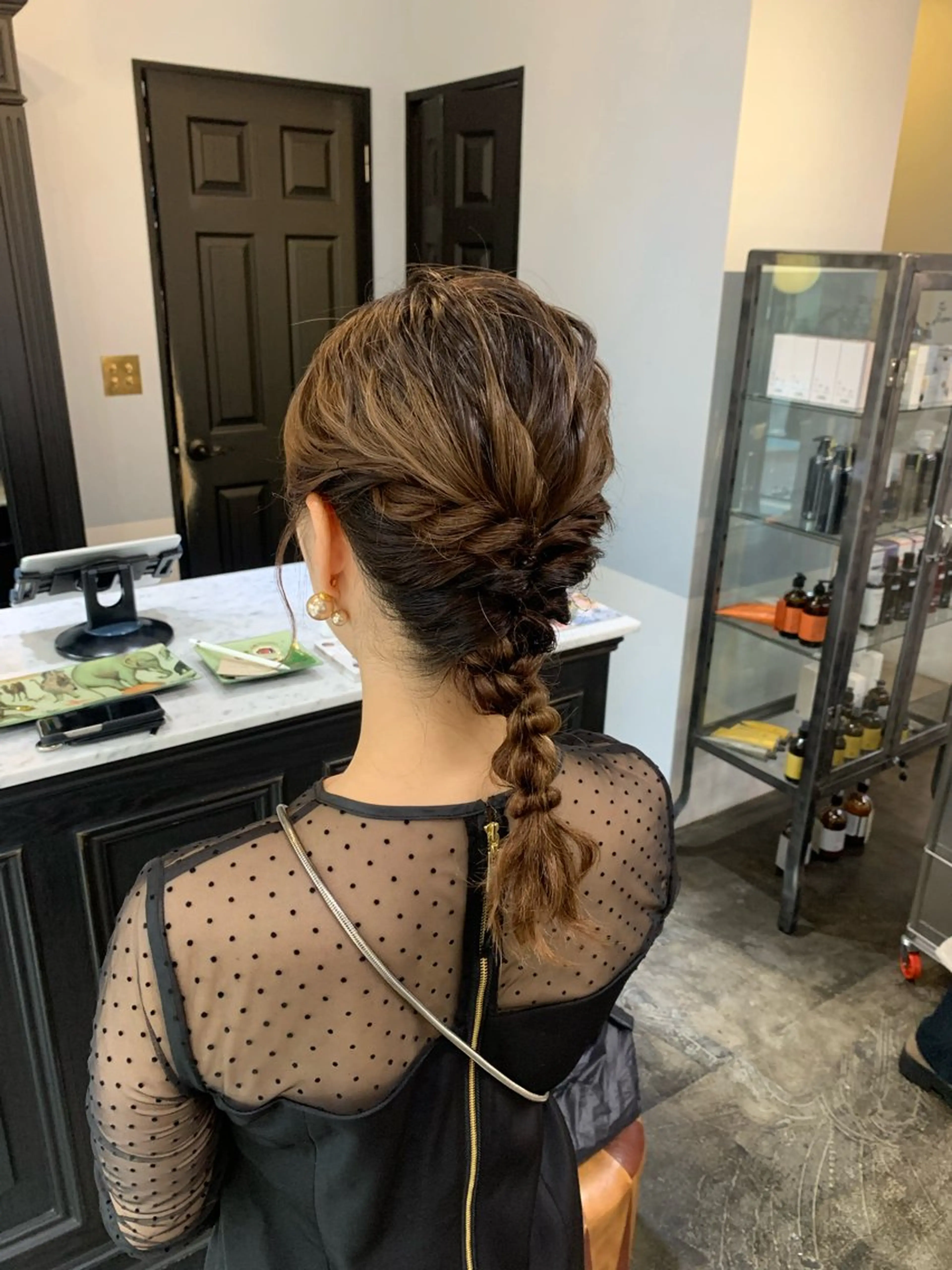 セミロング ヘアアレンジ me_me.所属・【me_me.】 mayuのヘアスタイル