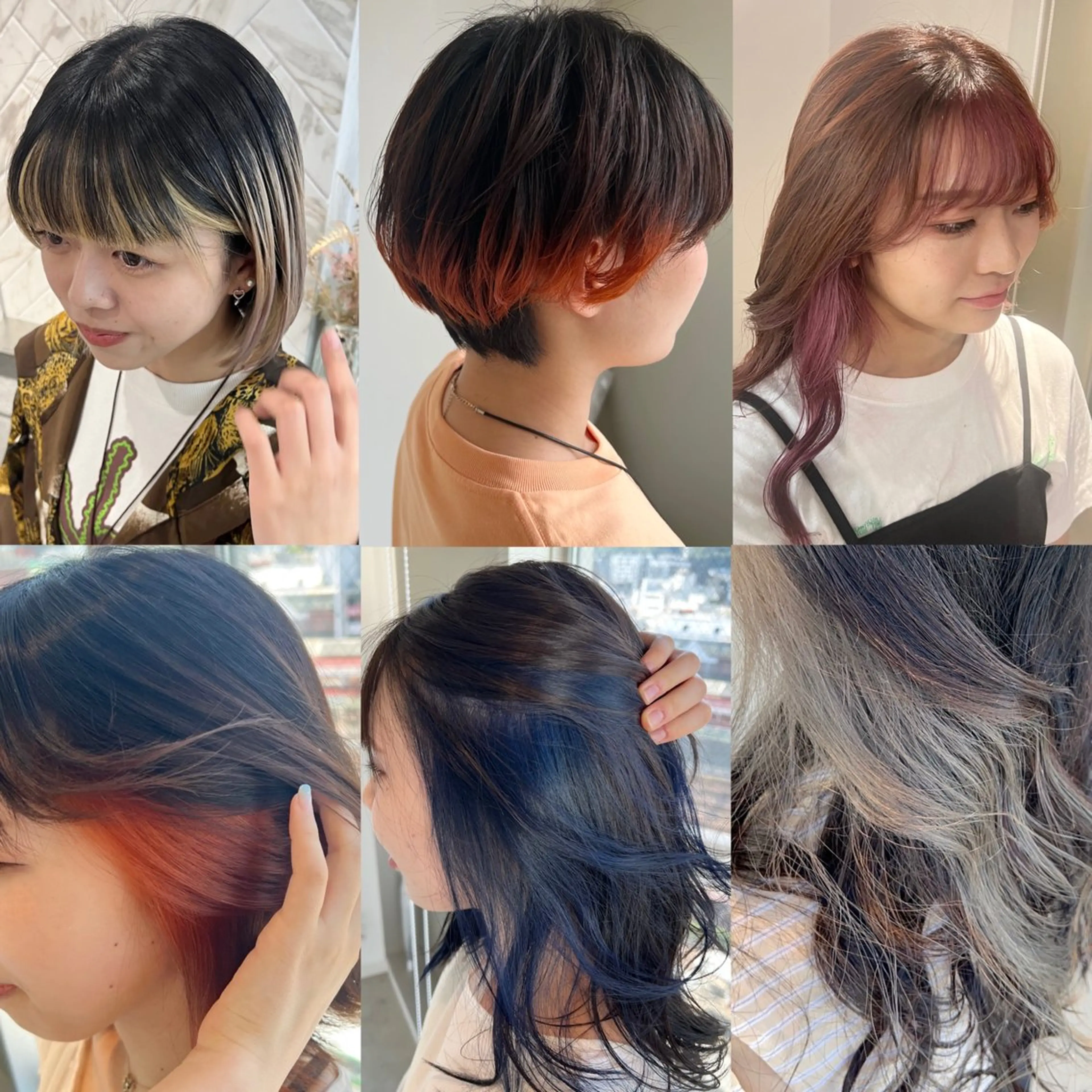 ミディアム カラー ヘアアレンジ カット ヘアカラー 艶ハイトーン🔆 ️️️安座間 希のヘアスタイル