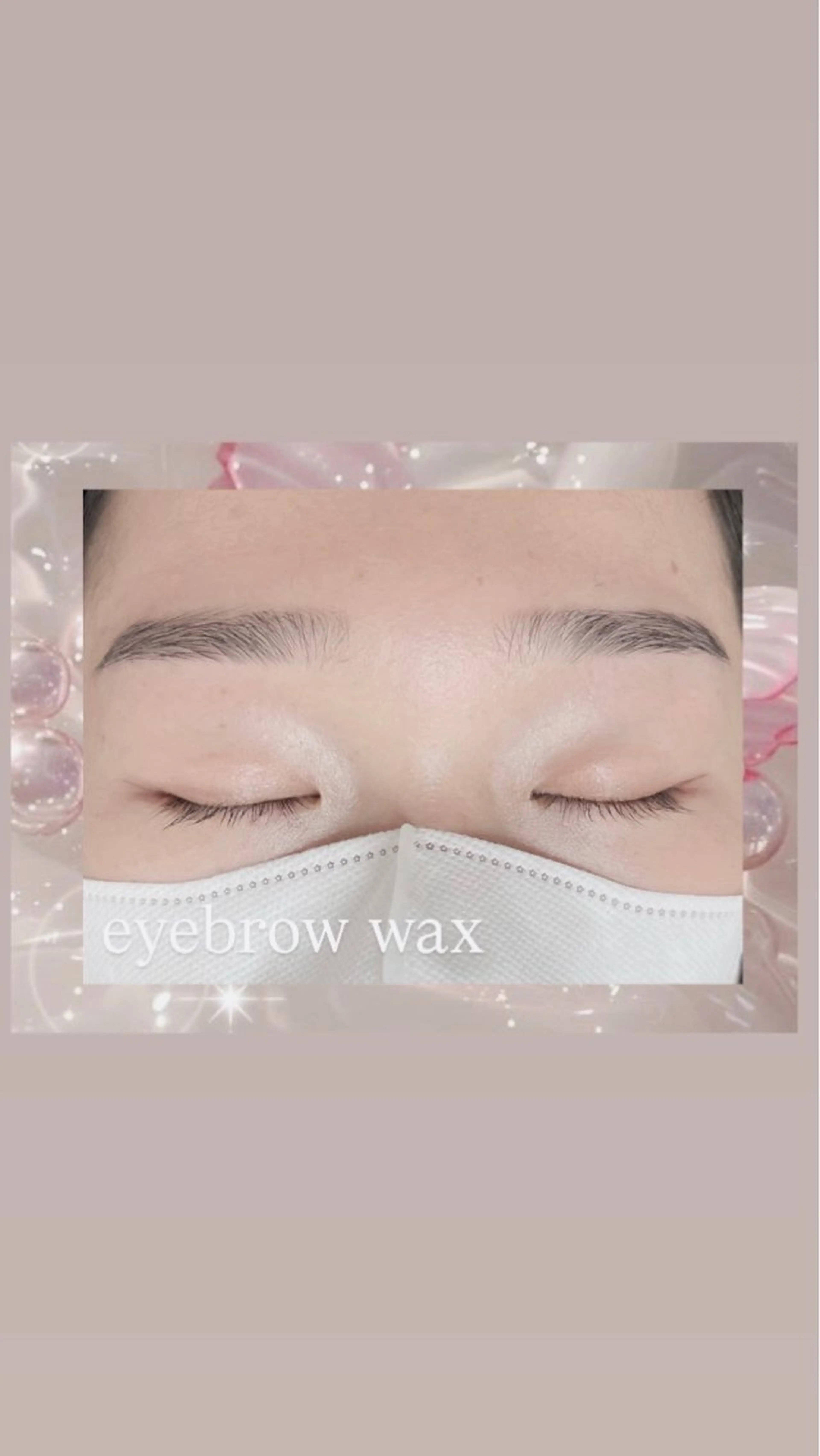アイブロウ 眉毛ワックス脱毛 ワックス脱毛 眉カット その他(アイブロウ) 🦋‪ NATSUKA🦋のマツエク・マツパデザイン