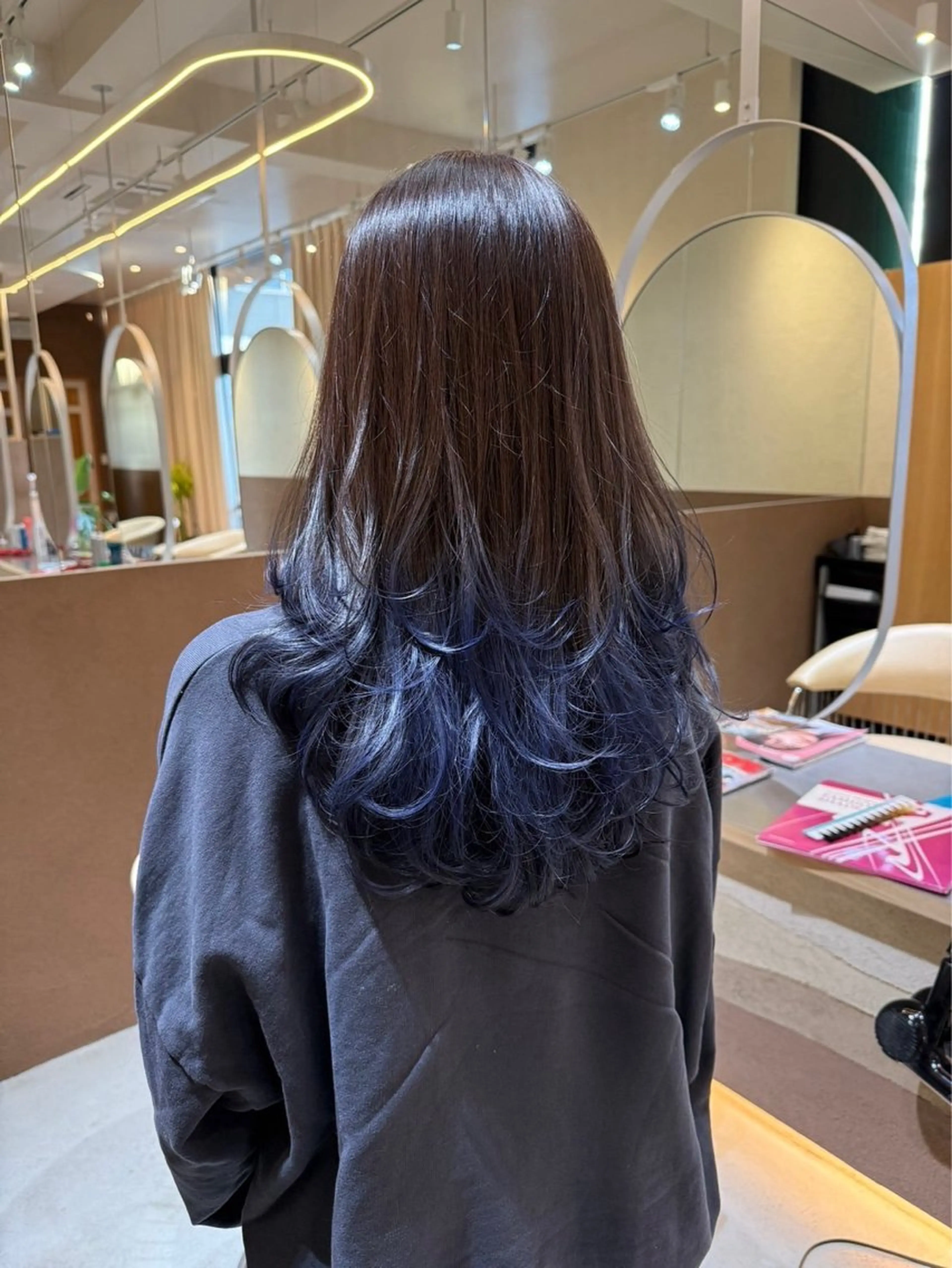 ロング カラー La fith hair lov.駅家店【ラフィス ヘアー ロブ】所属・Lafithhair lov. 福山駅家店のヘアスタイル