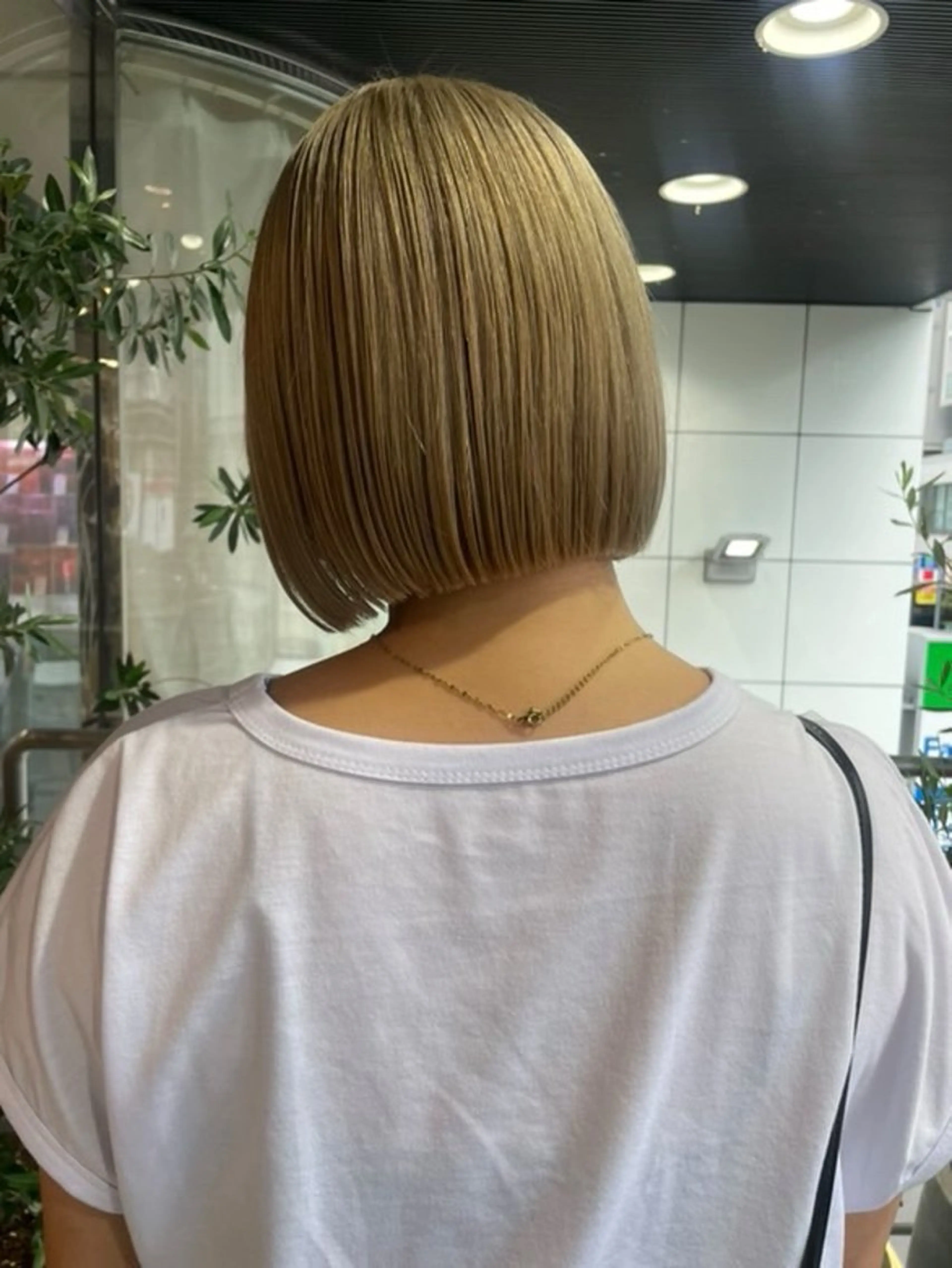 ✂️【ボブカット】✂️流行りの韓国風切りっぱなしボブの写真