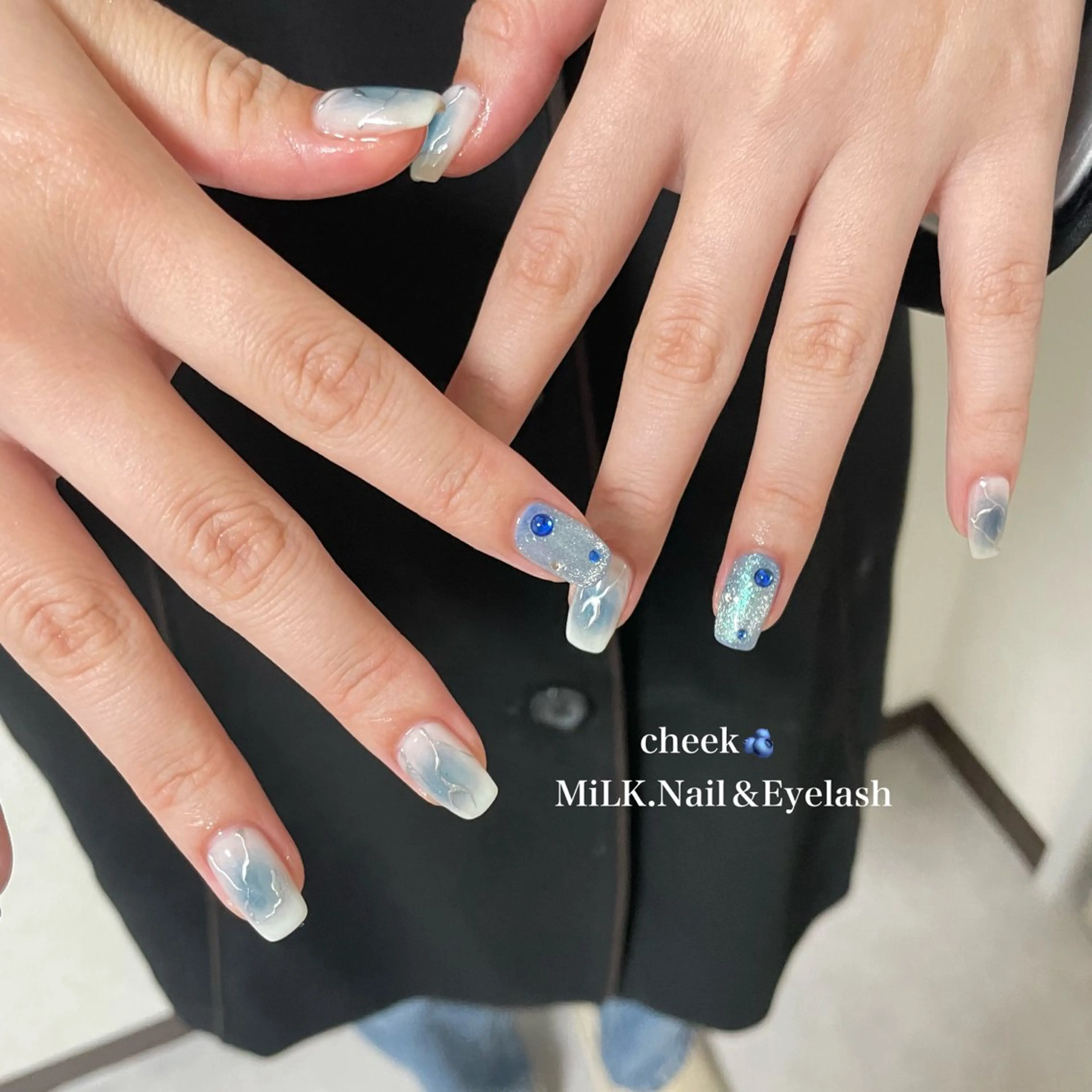 ネイル ゴールド ハンドネイル MiLK.   Nail&Eyelash所属・MiLK. wakaのマツエク・マツパデザイン