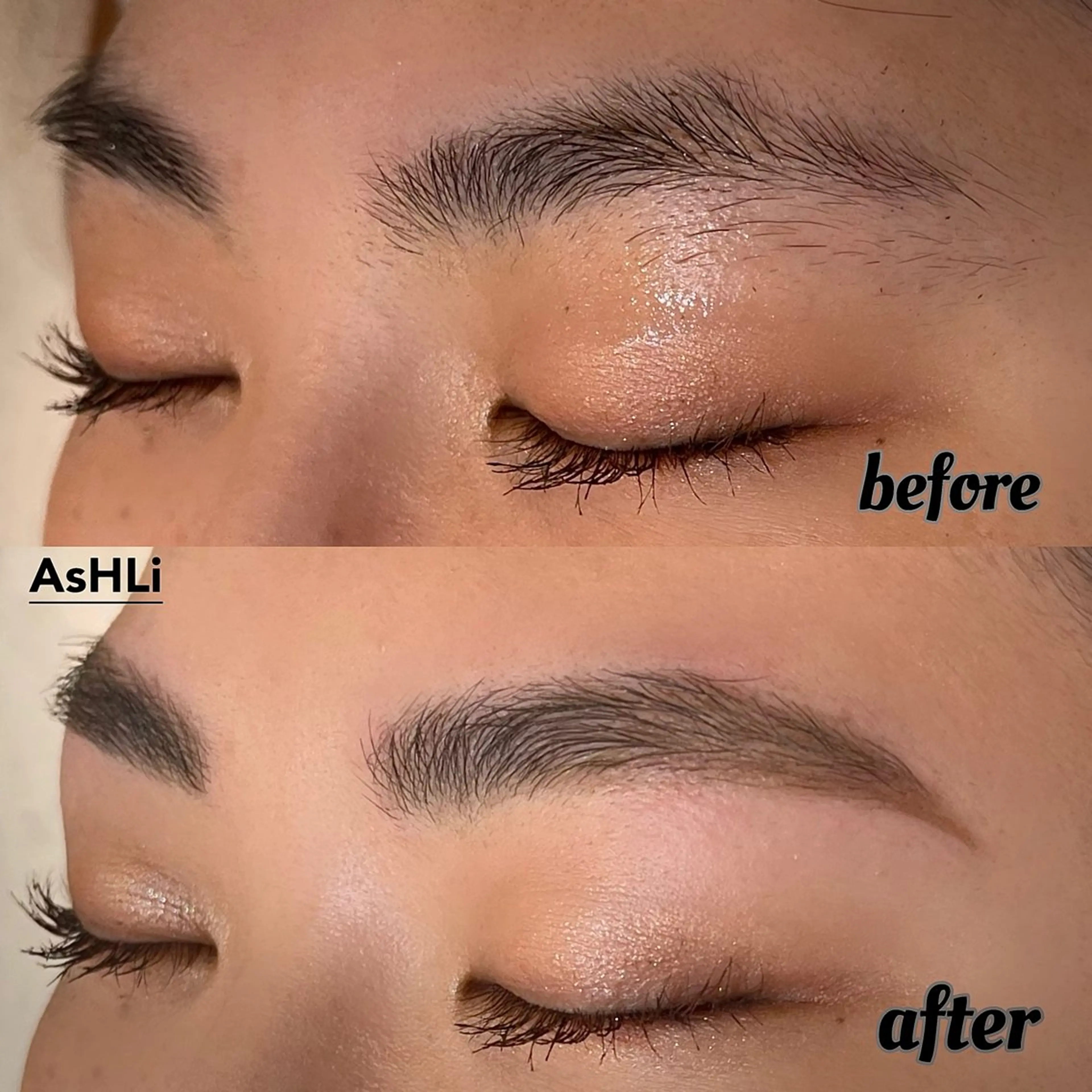 アイブロウ ハリウッドブロウリフト AsHLi表参道所属・AsHLi 南青山のエステ・リラクイメージ