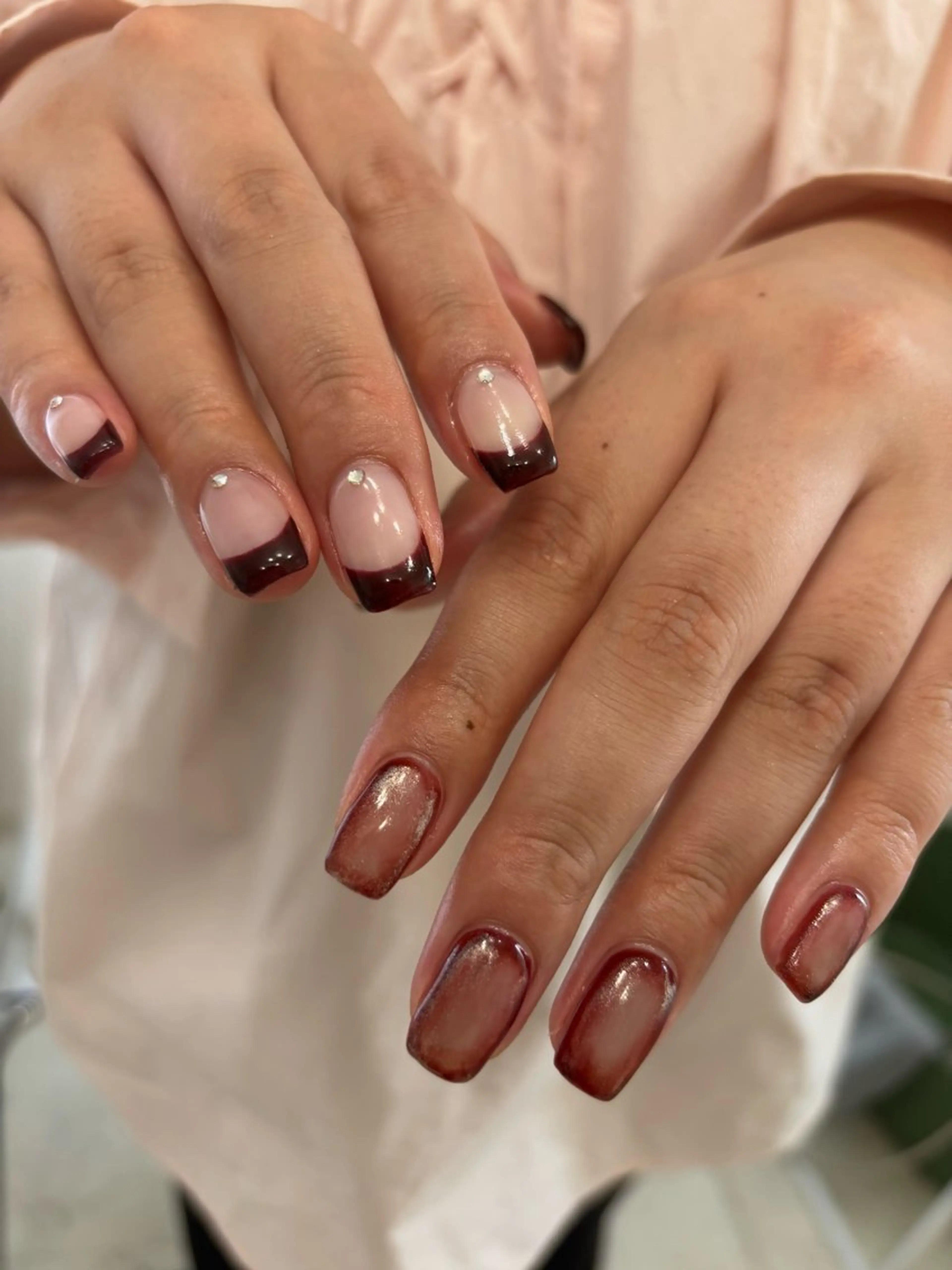 ネイル une／YUKINA 🫧大人nuanceのネイルデザイン