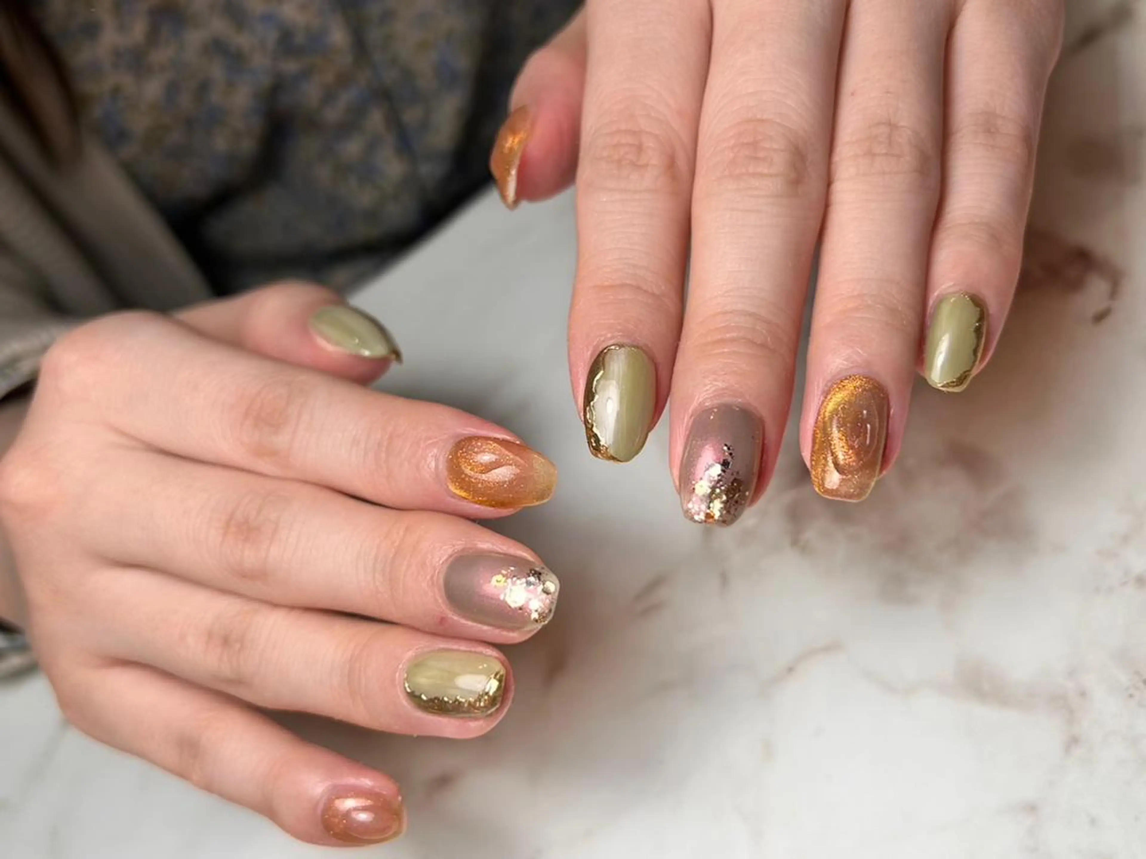 ネイル ハンドネイル Ellie Nail Honamiのネイルデザイン