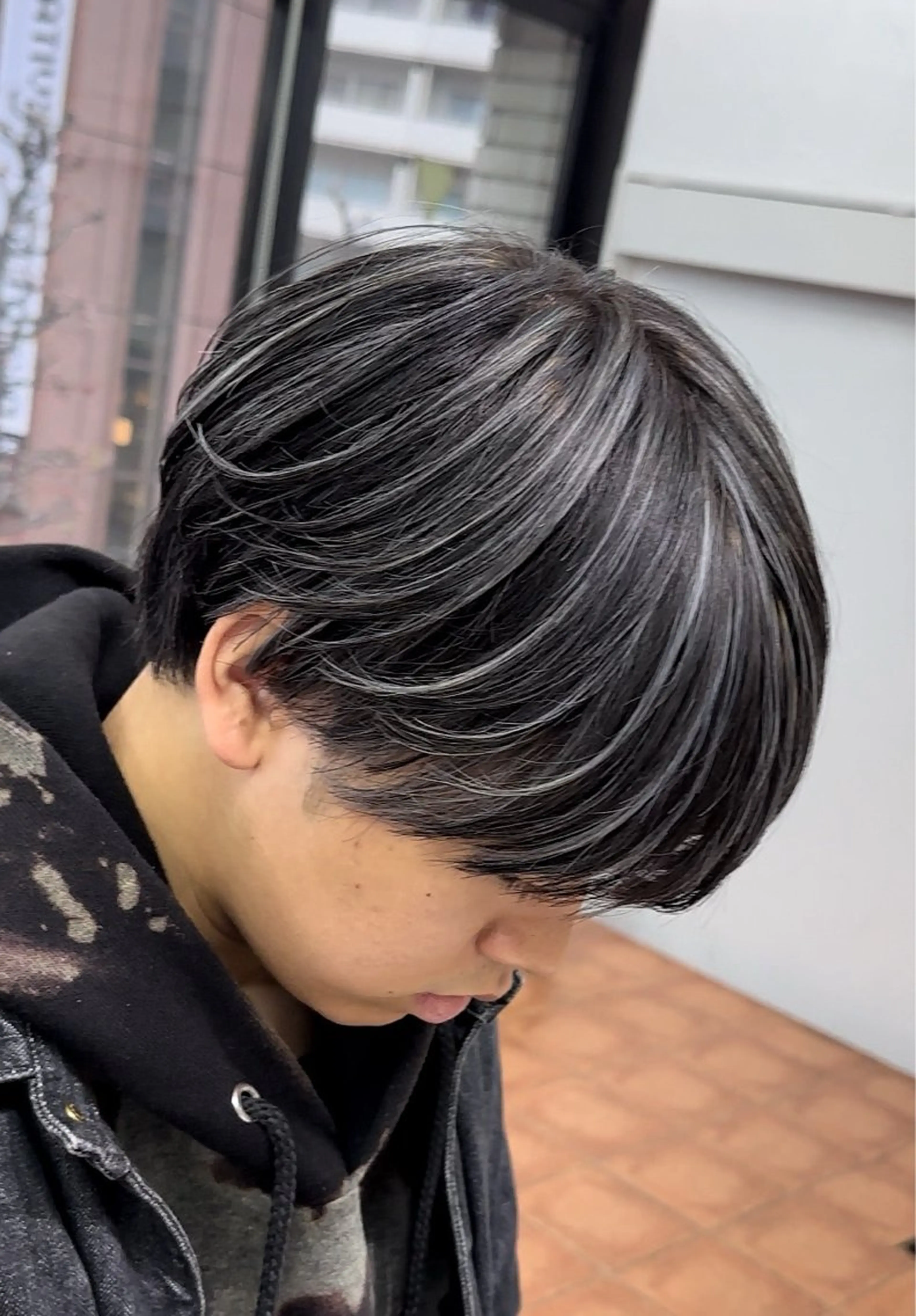 カラー メンズ ヘアカラー メンズカット ‪‪/メッシュのヘアスタイル