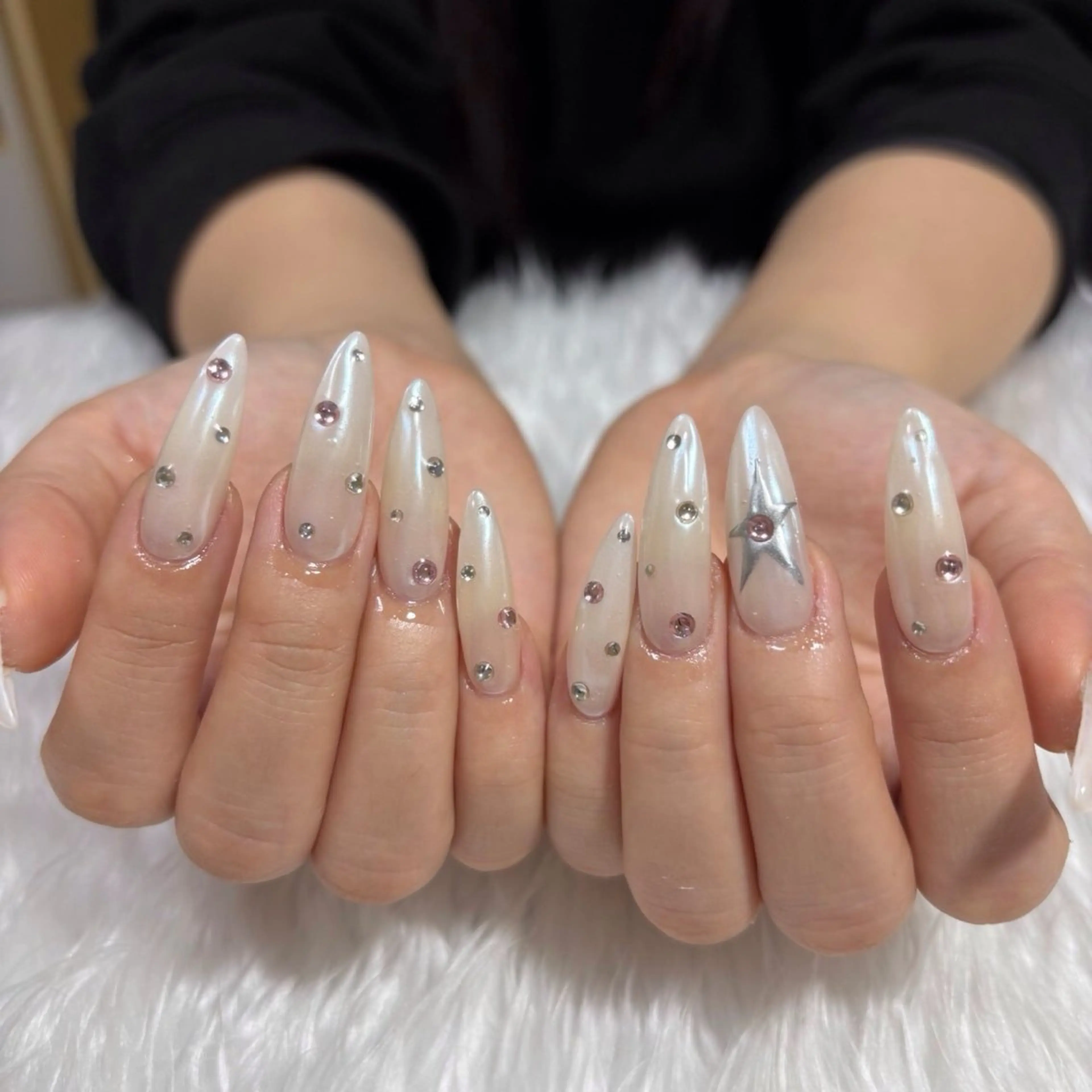 ネイル ハンドネイル Plumeria Ashily大宮のネイルデザイン