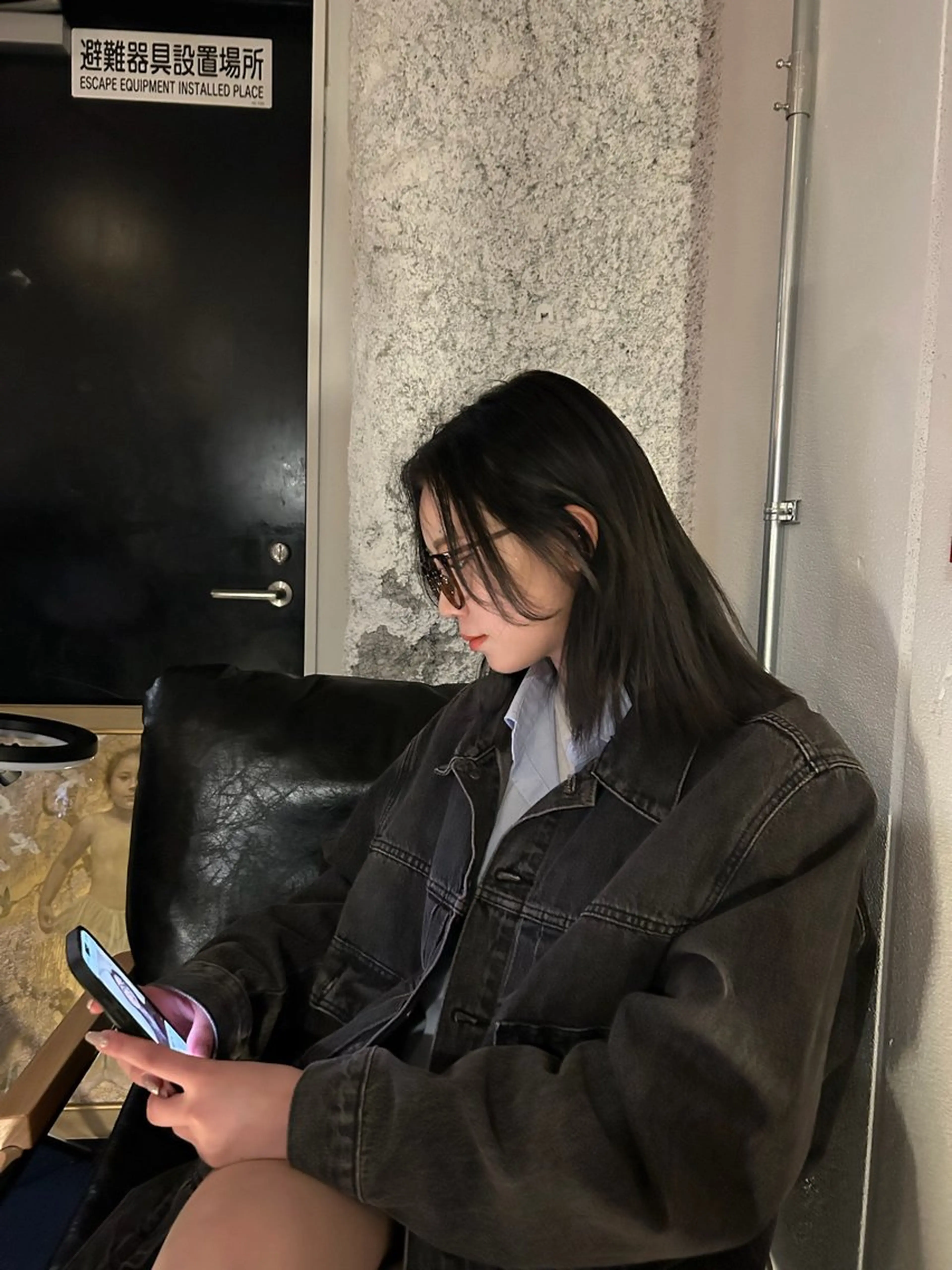 ミディアム レイヤーカット LIV(リヴ) My (マイ)のヘアスタイル