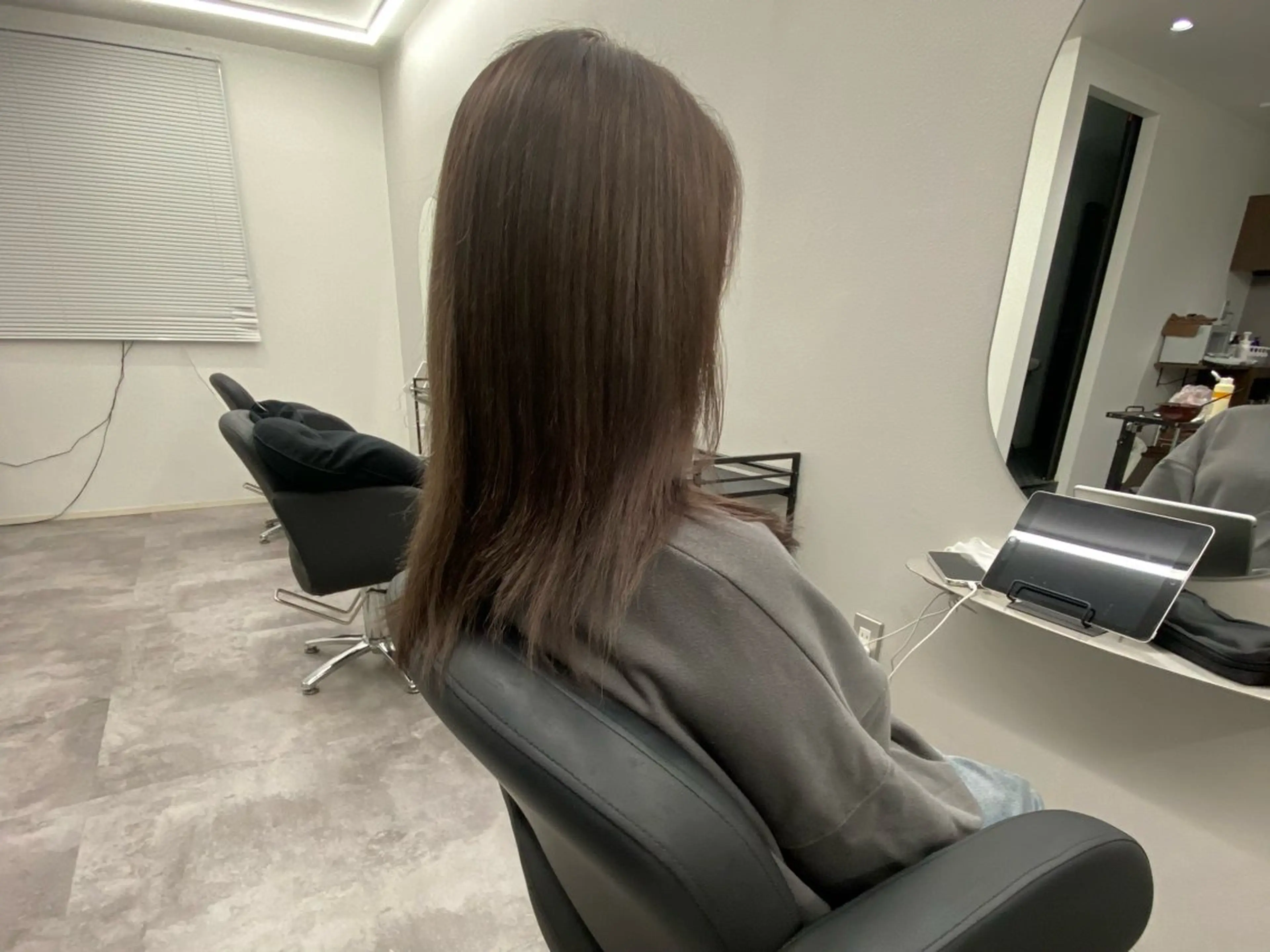 ロング カラー ロング ice prodby bloom所属・榎本 ようなのヘアスタイル