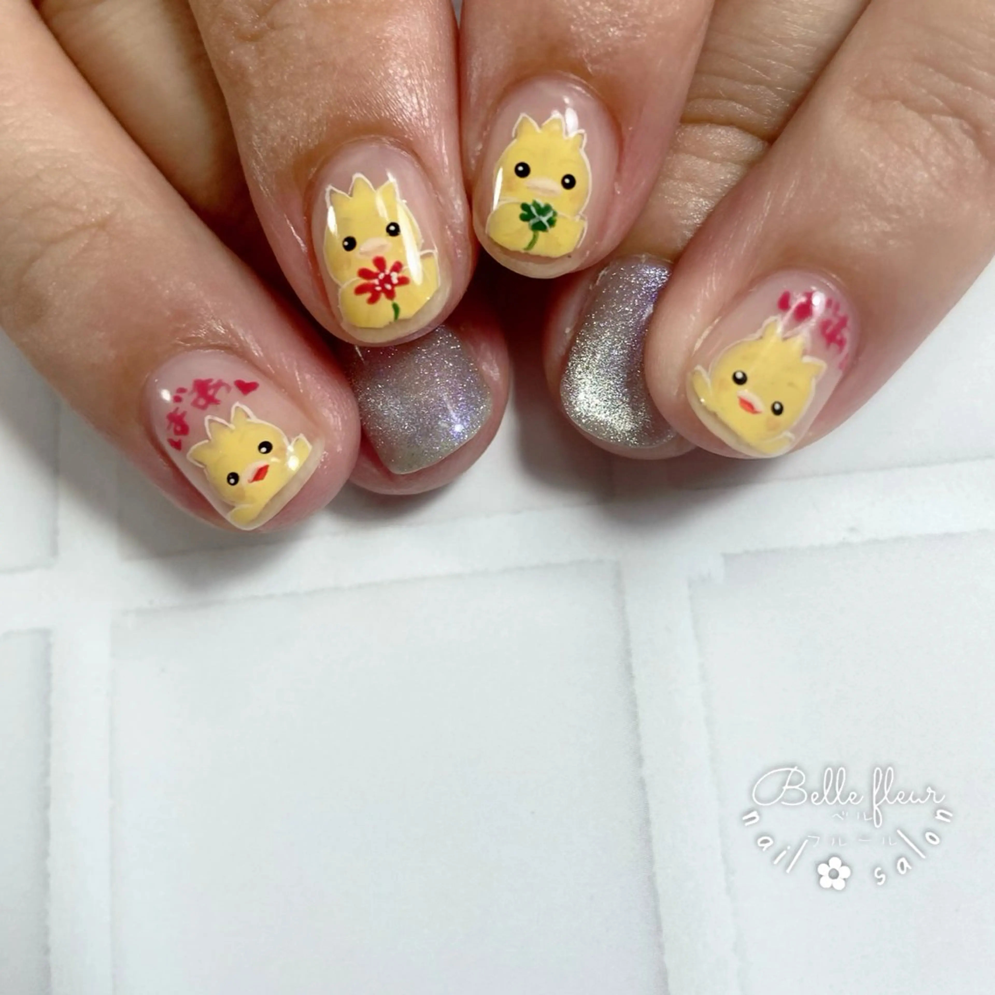 ネイル ﾈｲﾙｻﾛﾝ Bellefleurのネイルデザイン