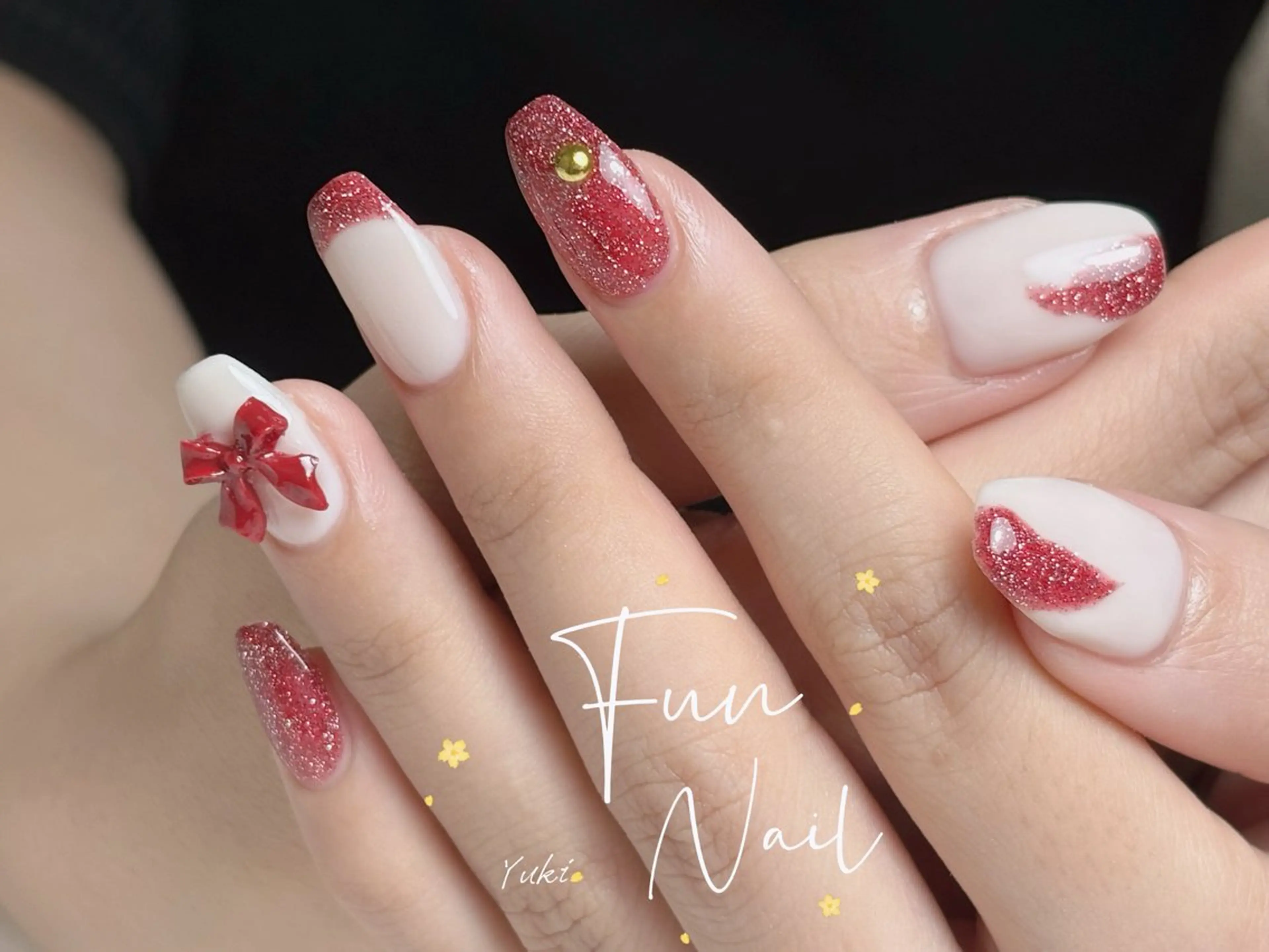 ネイル ハンドネイル ファンネイル所属・Yuki 🎀Fun nailのネイルデザイン