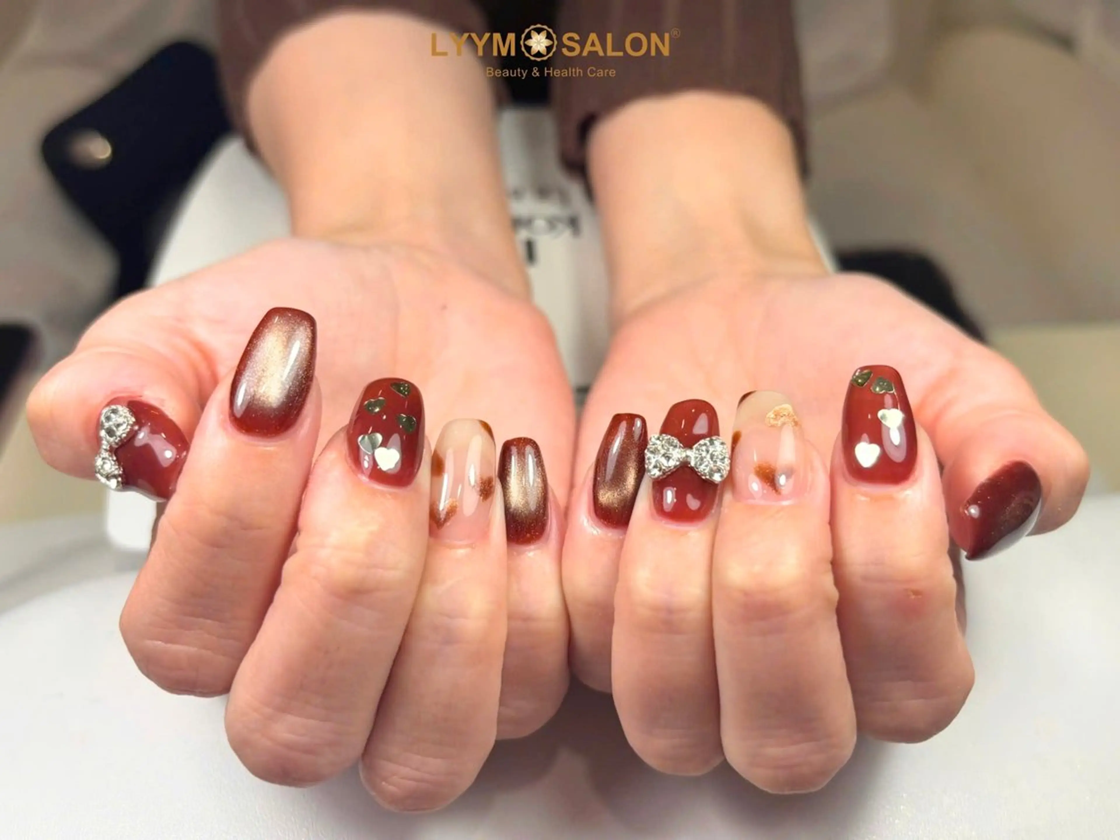 ネイル マグネットネイル Rin Nail Artのネイルデザイン