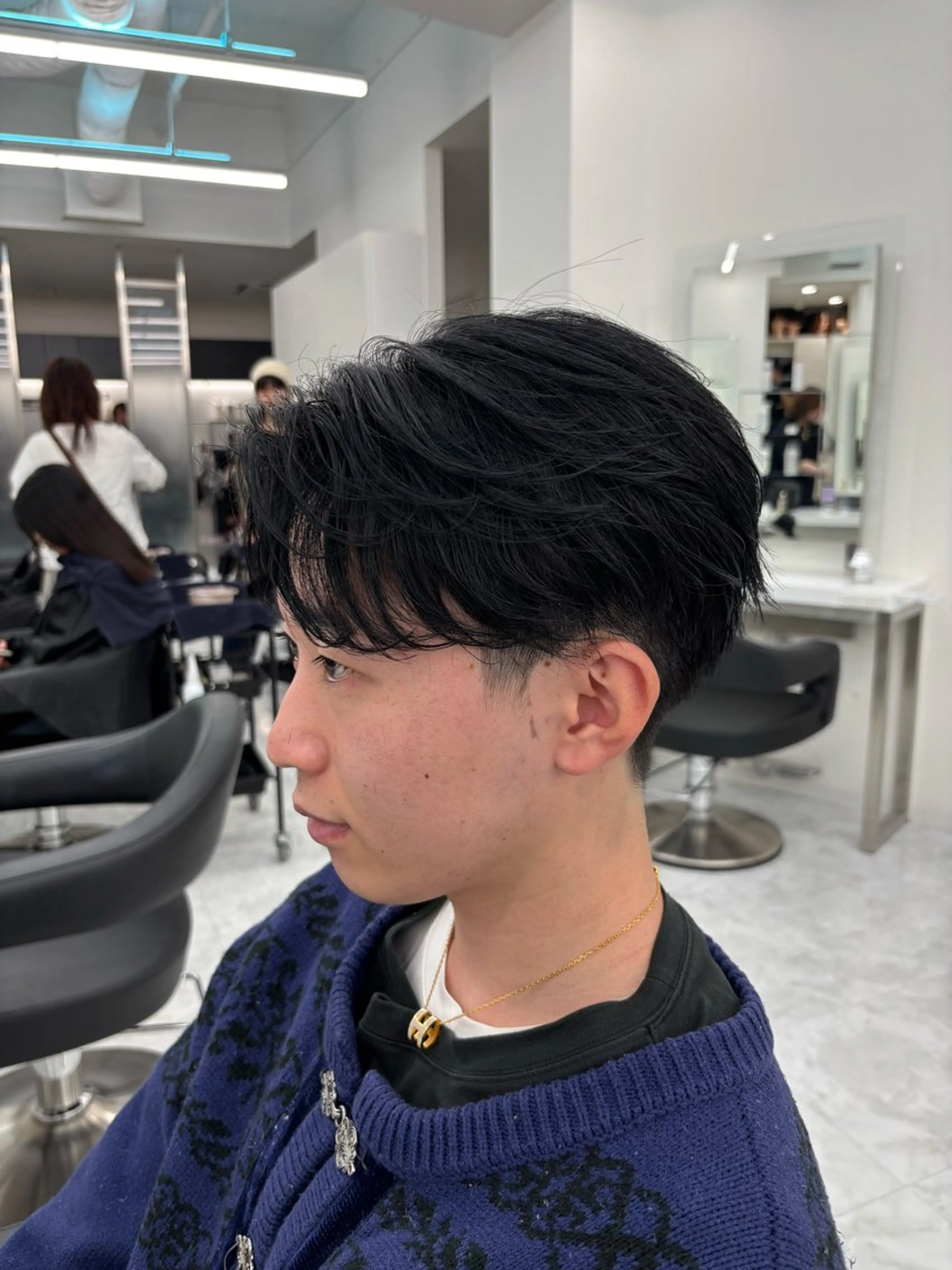 ショート カット ヘッドスパ ヘアセット 斗和🫧天神/ハイ トーン／透明感カラーのヘアスタイル