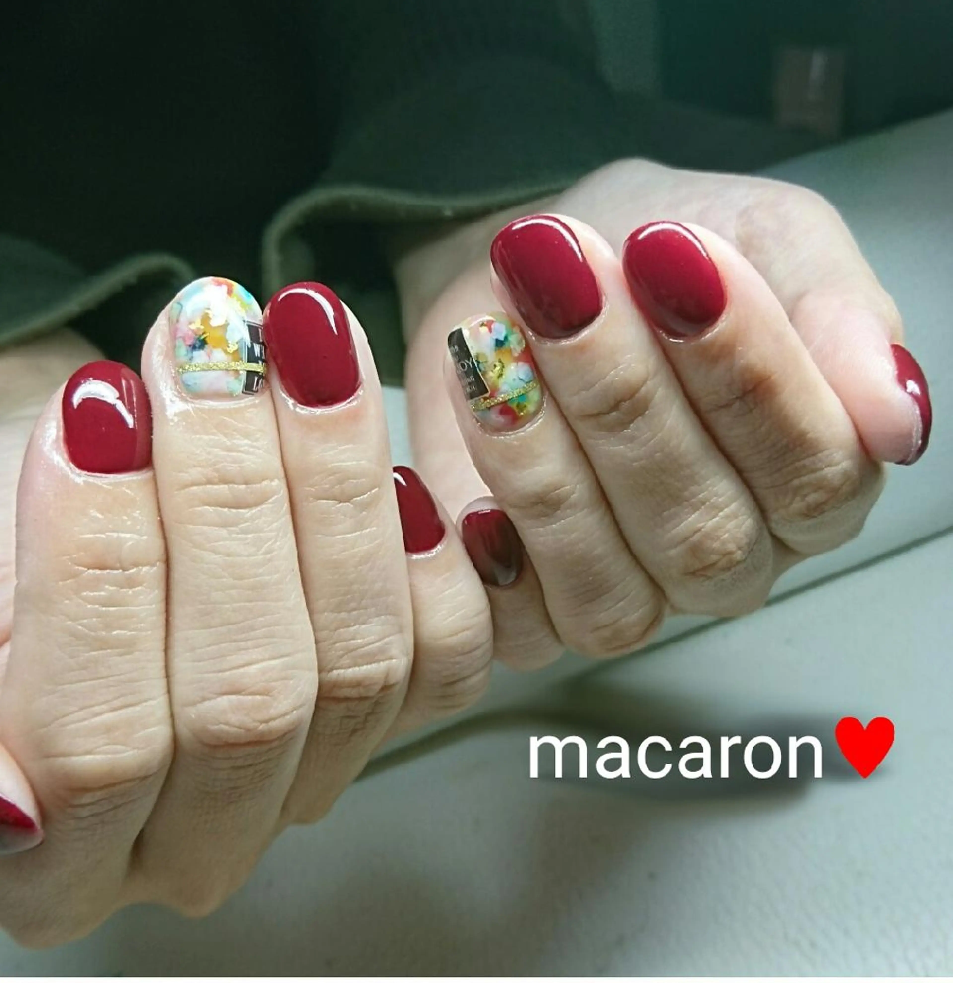 ネイル ハンドネイル macaron♥所属・nail salon macaron のネイルデザイン
