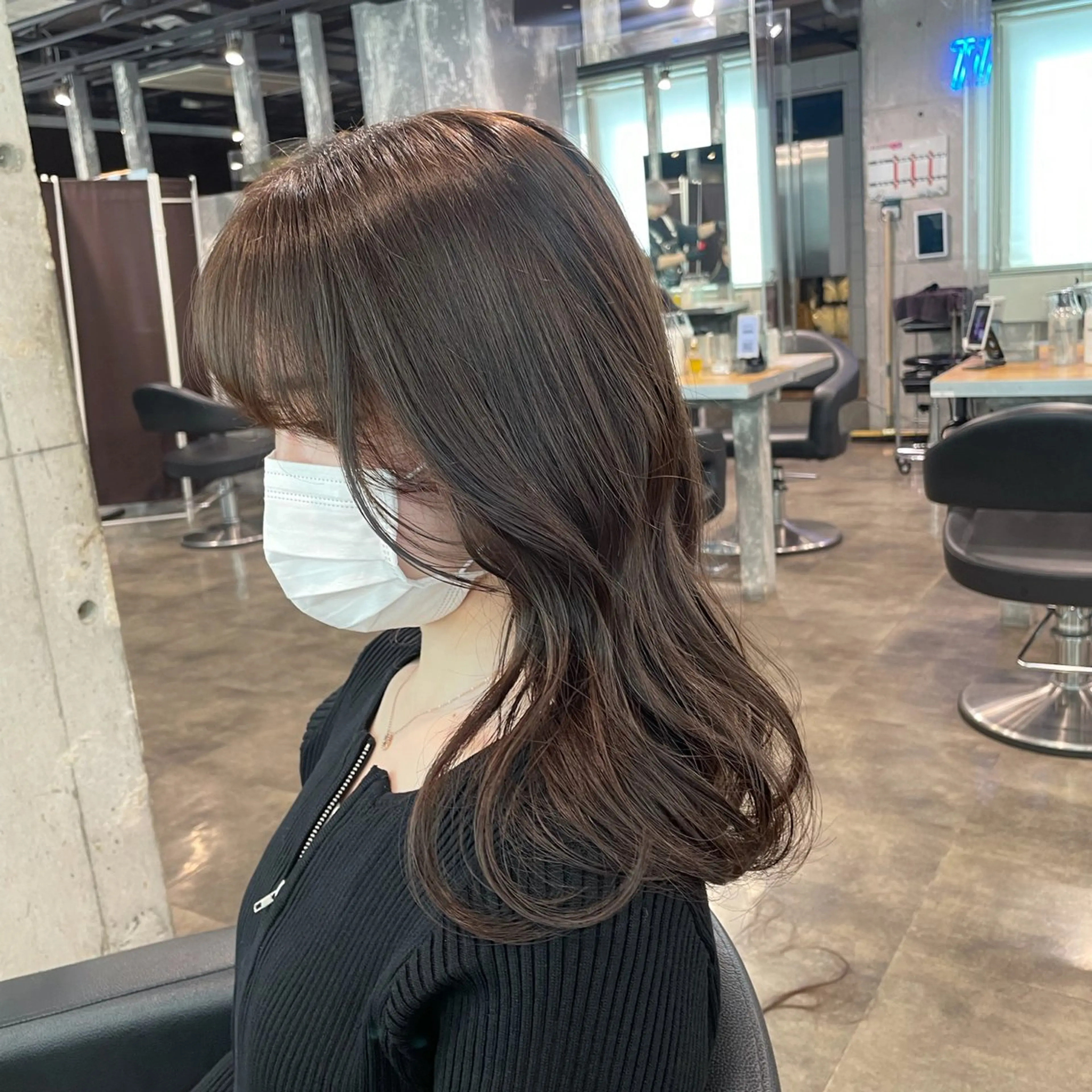 カラー 🤍ベージュ/透明感 韓国ヘア/まりん🤍のヘアスタイル