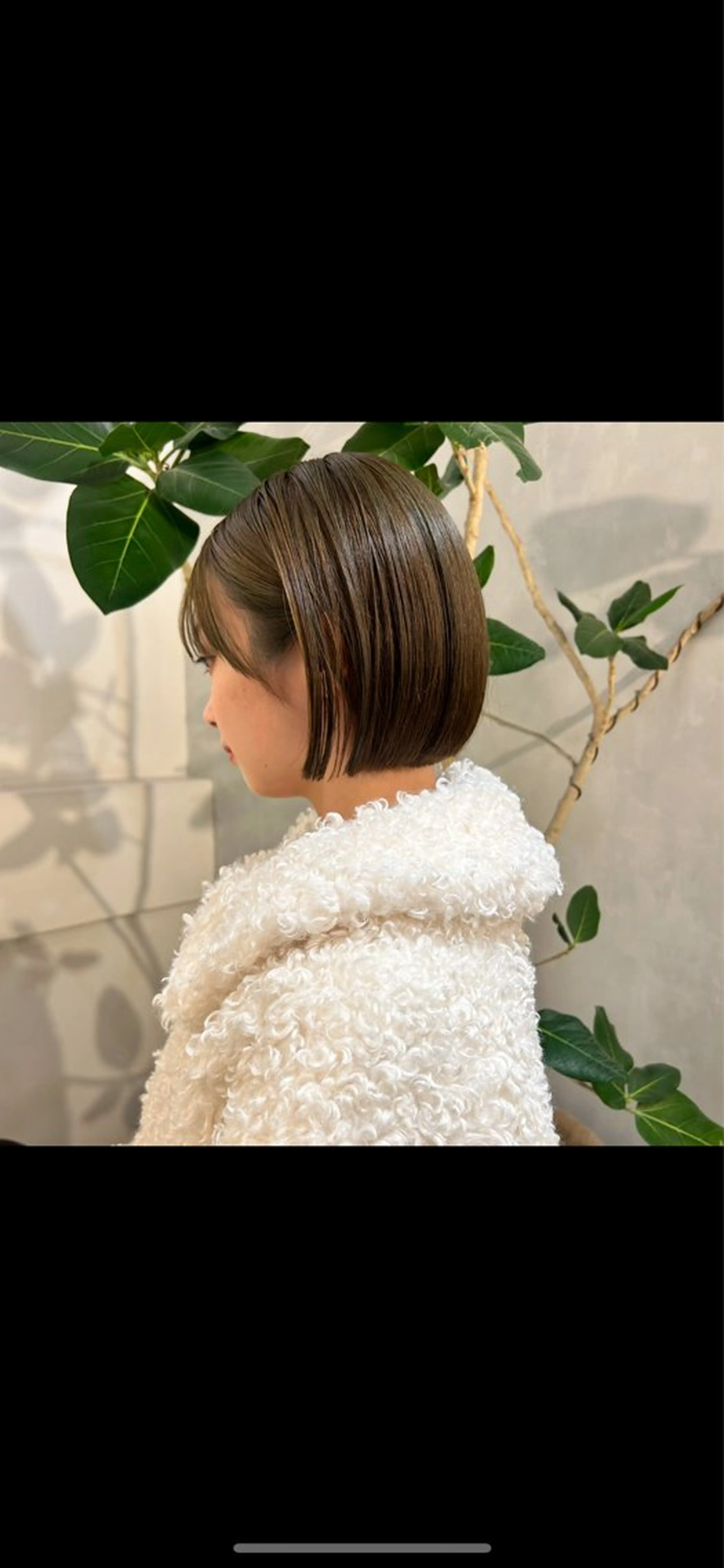 ショート カラー カット ヘアカラー 切りっぱなしボブ🪐 Anzuのヘアスタイル
