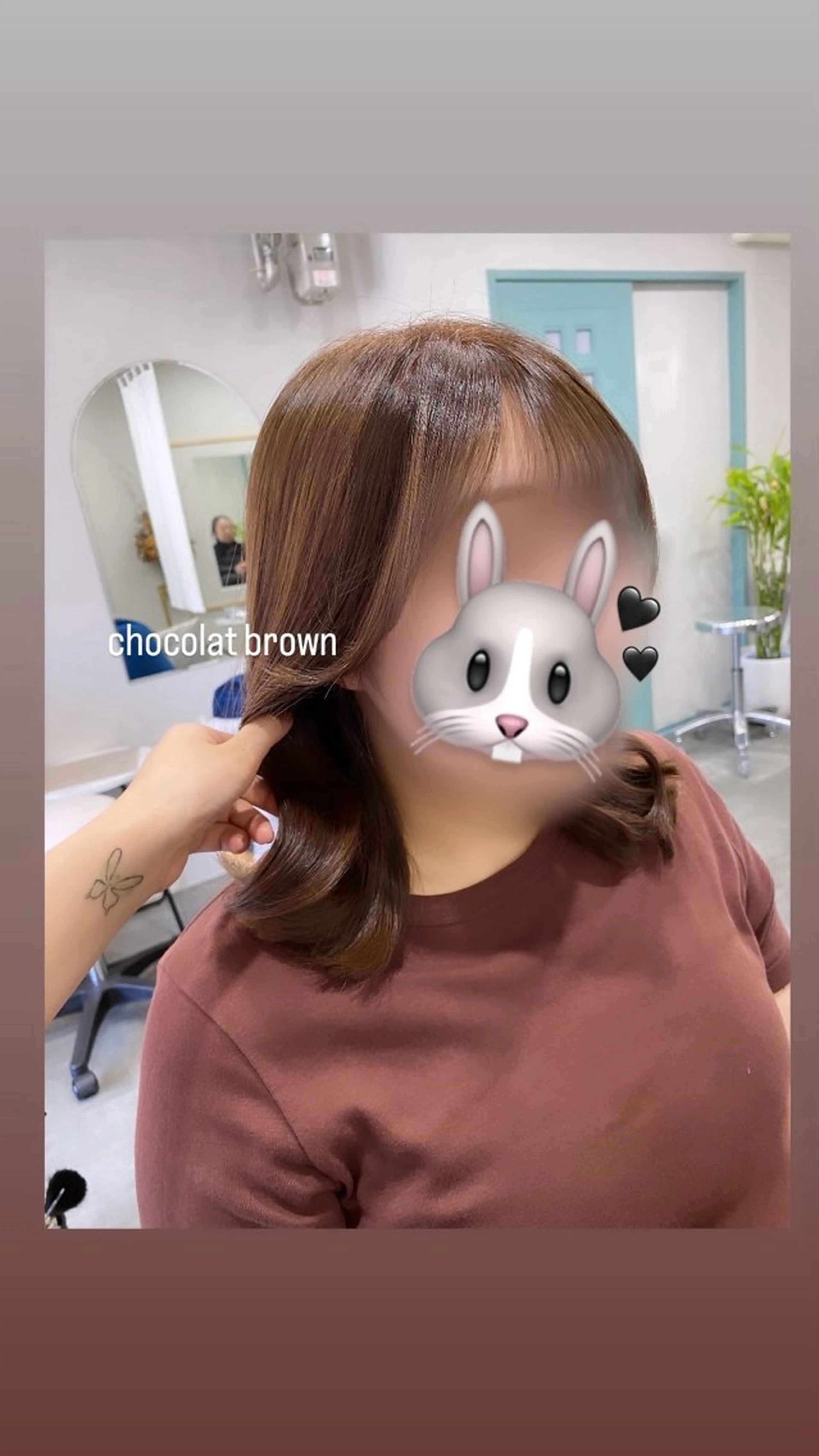 ミディアム くびれヘア 【coco.】hair所属・カジカワサキ/韓国風 /札幌クロスパーマのヘアスタイル