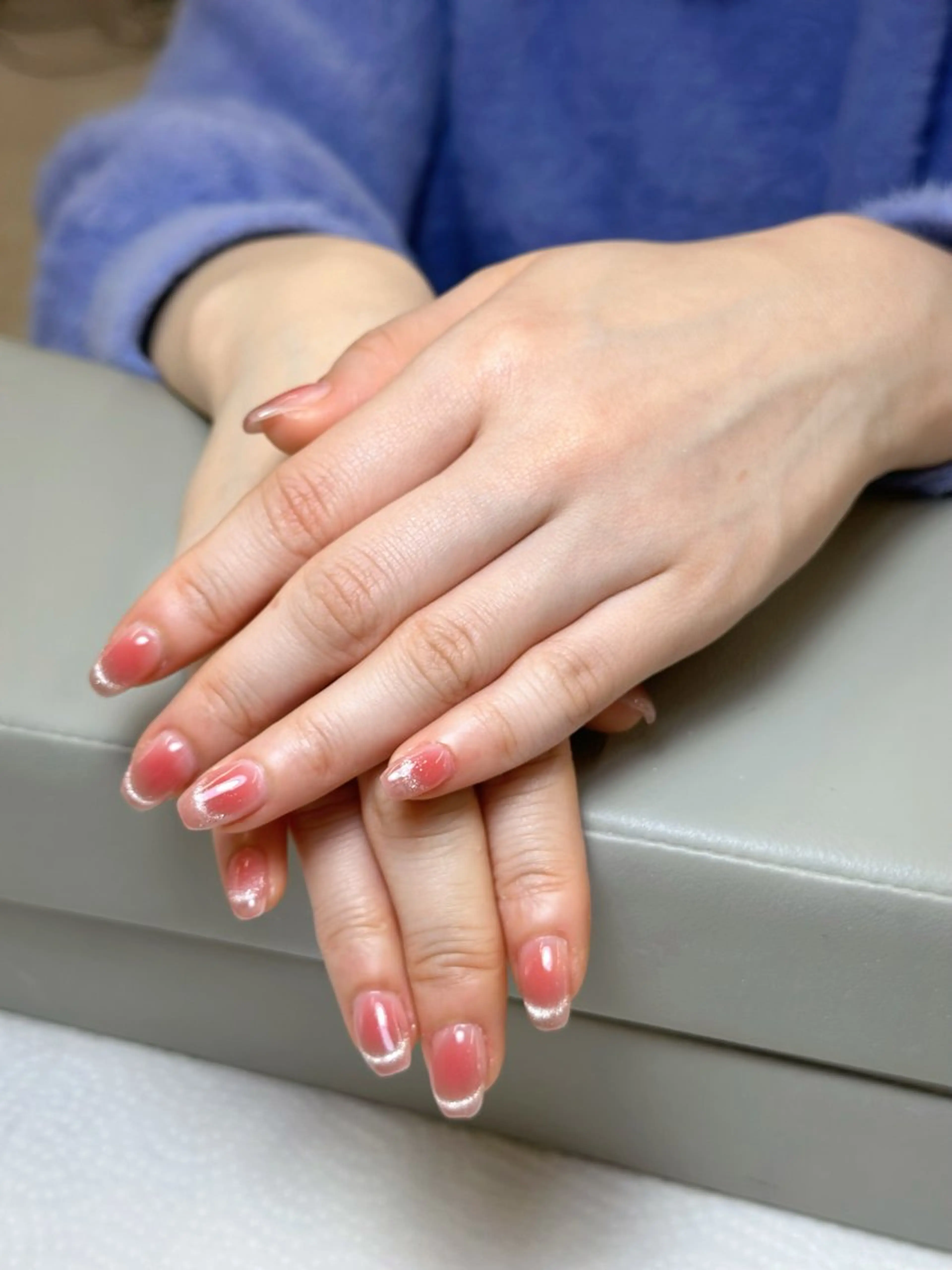 ネイル チークネイル 長さ出し フットネイル フレンチネイル ジェルネイル ハンドネイル ENNY ネイルサロンのネイルデザイン