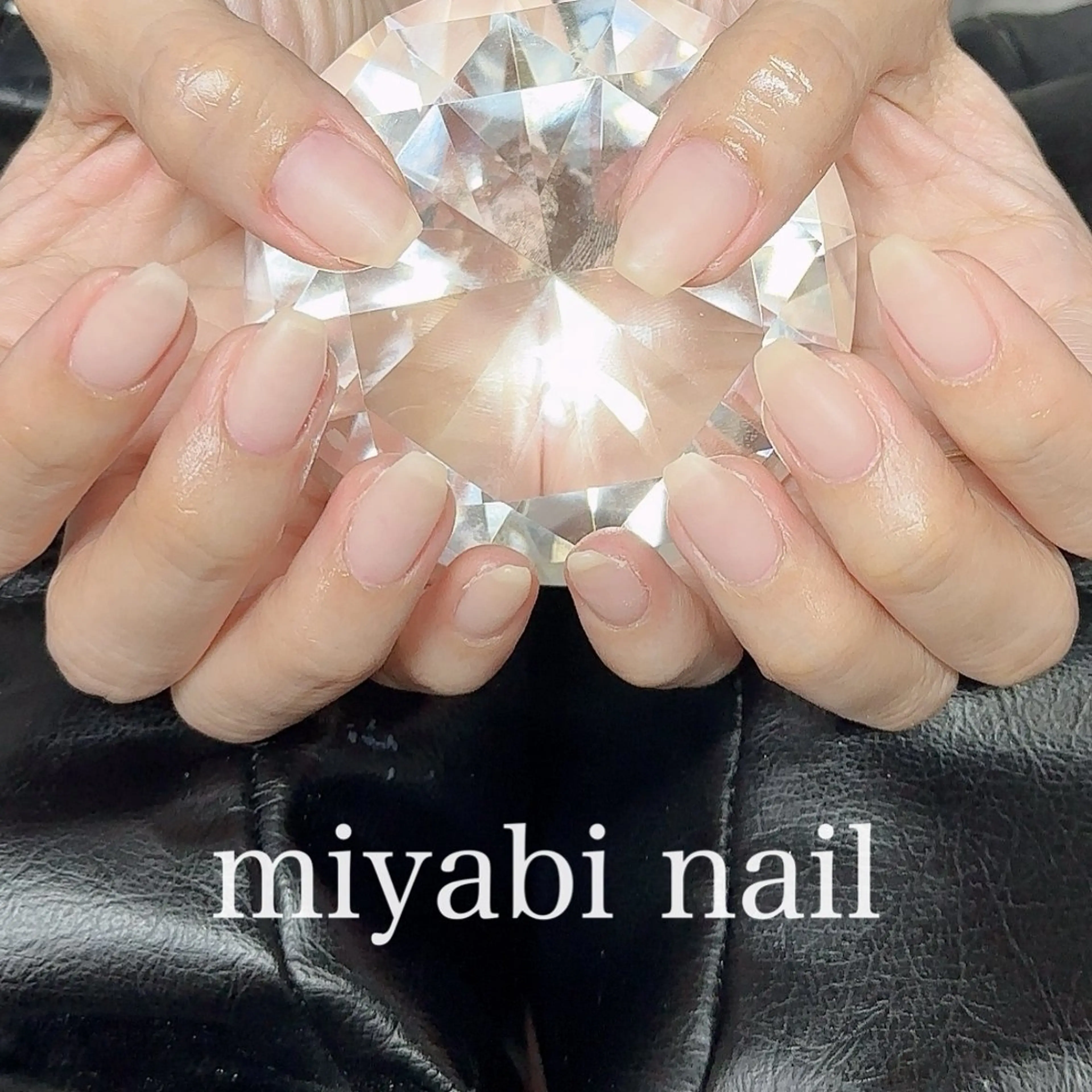 ネイル マットネイル 持ち込み オフィスネイル ピンク スクエアネイル ハンドネイル miyabi nail 桂川駅近くのネイルデザイン