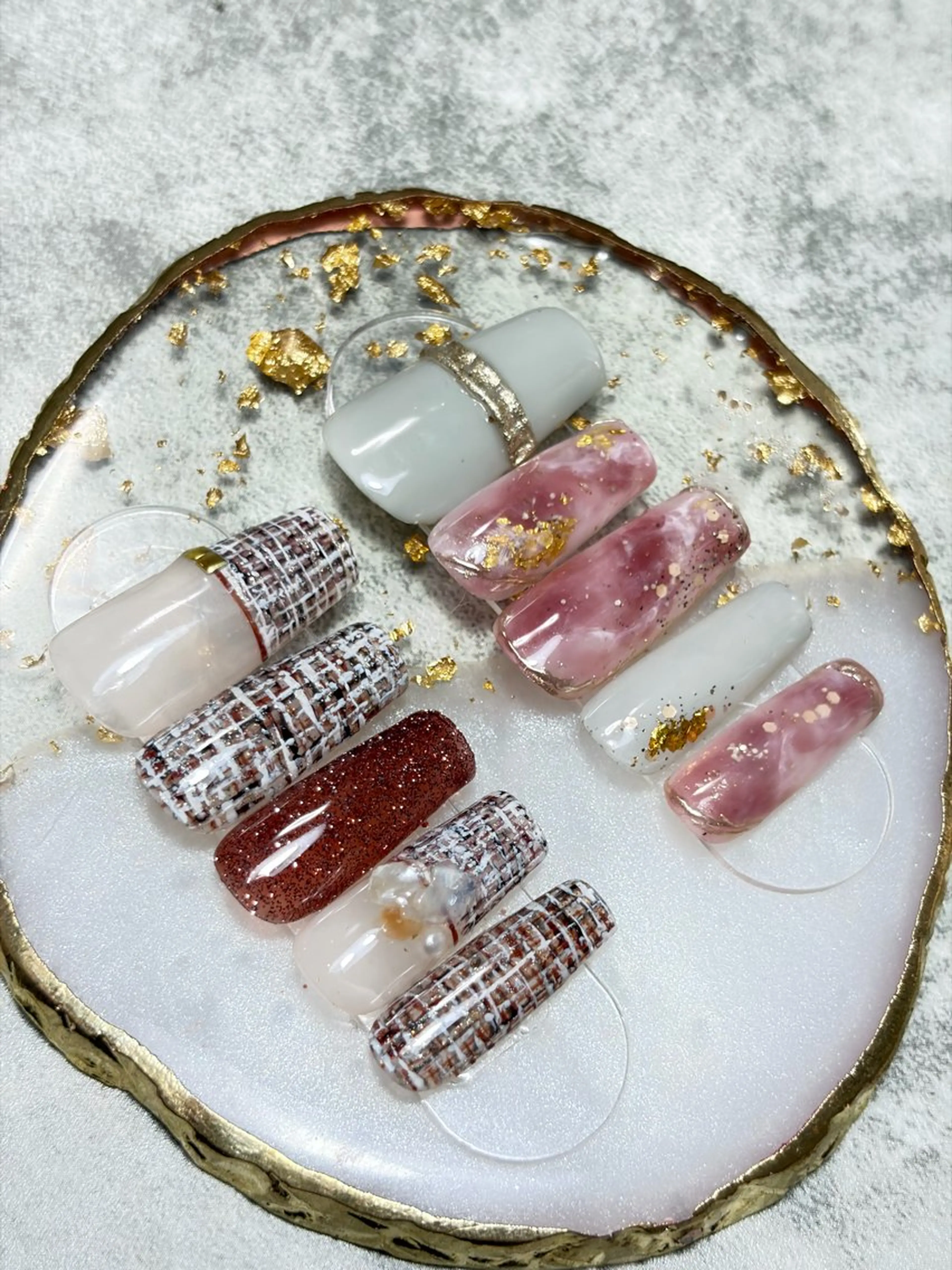 ネイル 持ち込み ハンドネイル s kのネイルデザイン