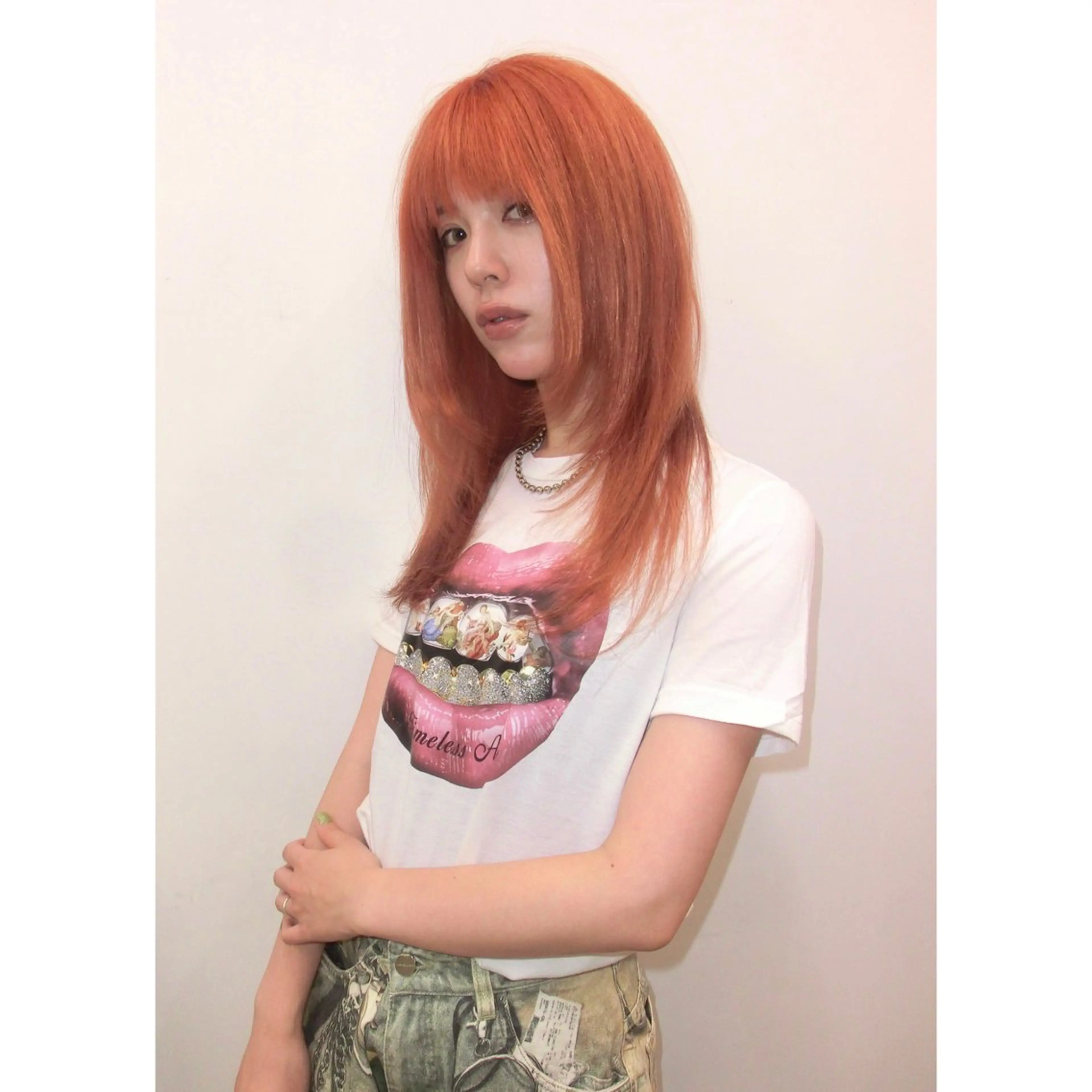 ロング カラー ヘアカラー トリートメント Kanna 神奈のヘアスタイル