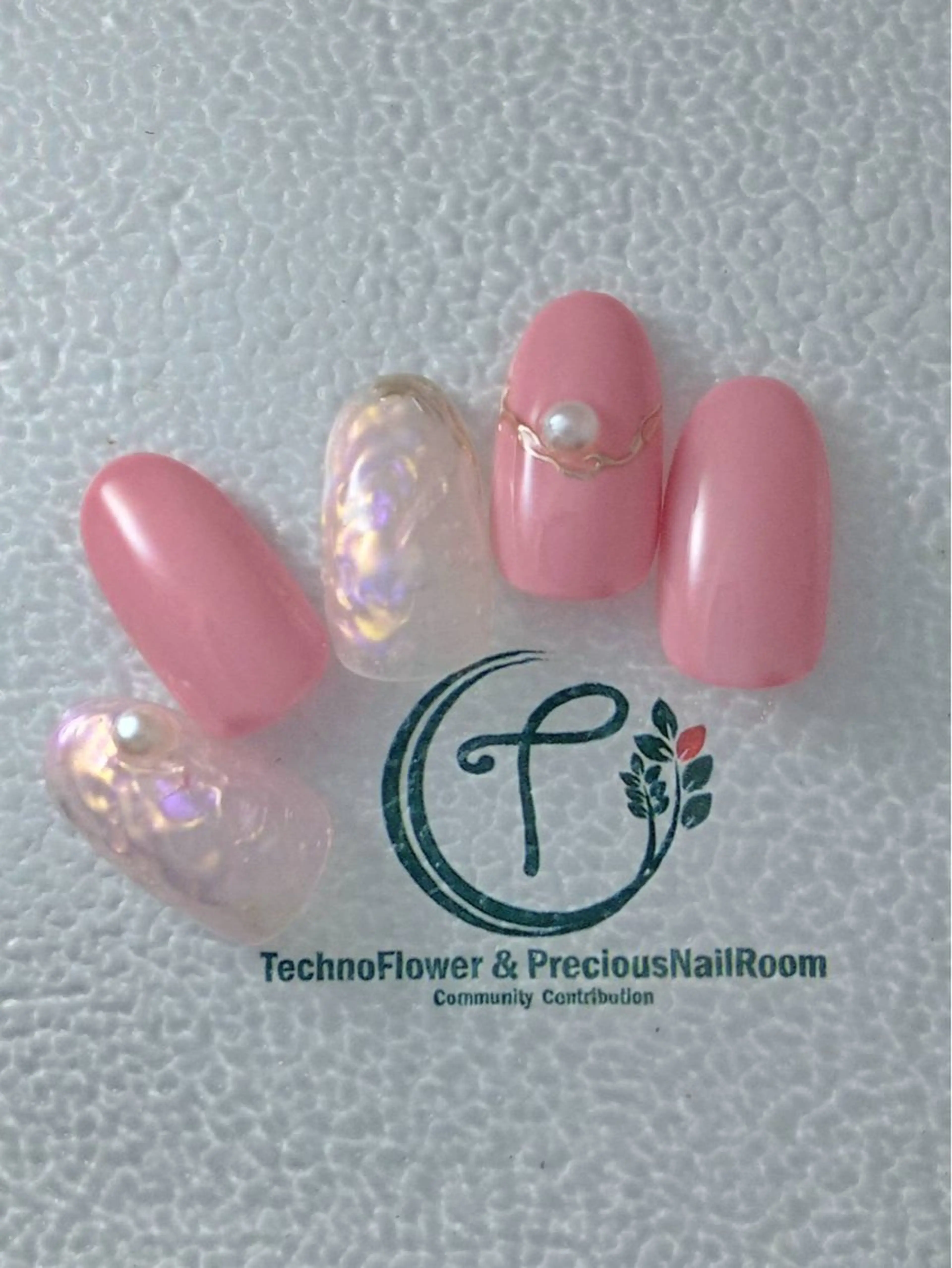 ネイル フラワーネイル precious nail room所属・precious nail  roomのネイルデザイン
