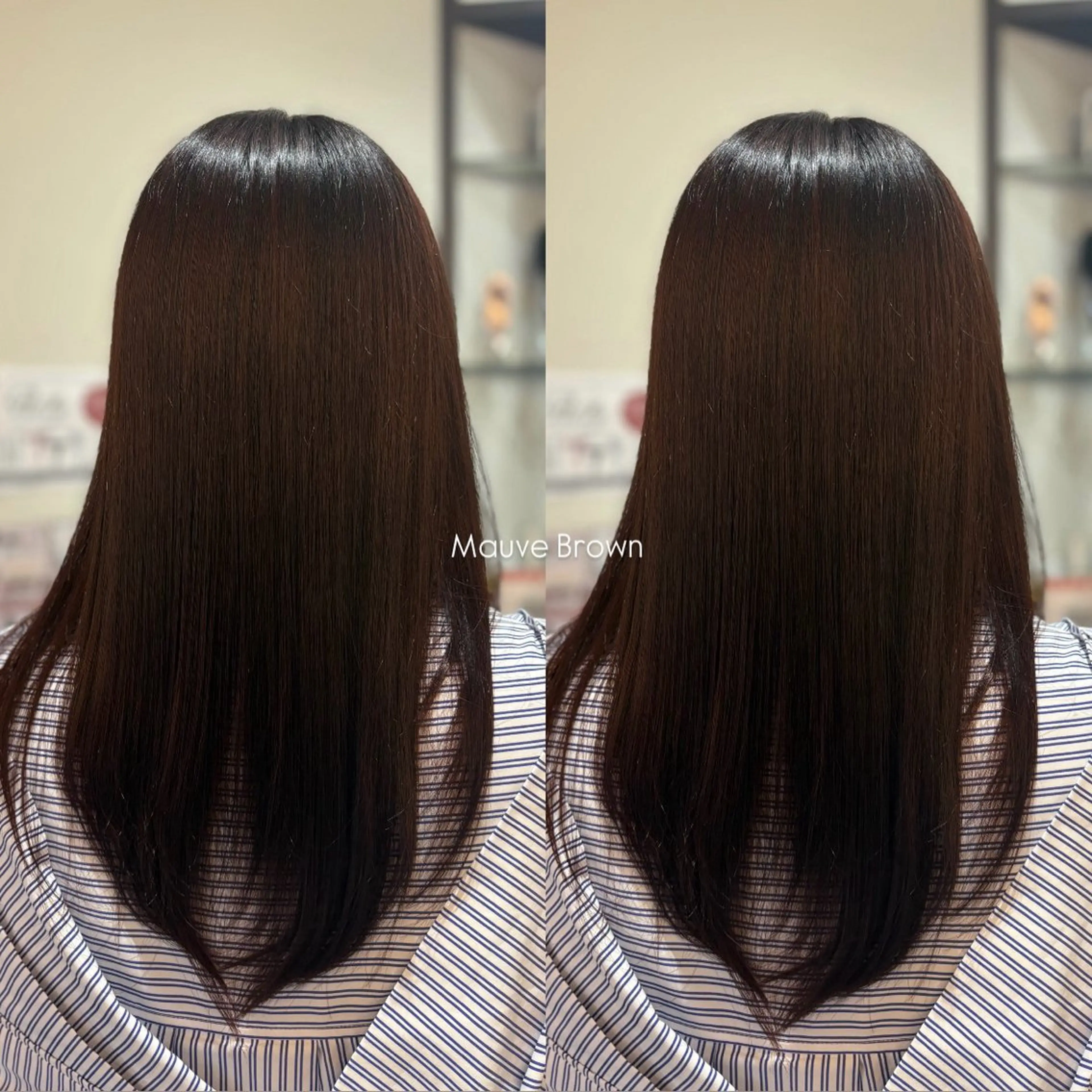 セミロング カラー ピンクカラー ヘアカラー Amas ⌇みくのヘアスタイル