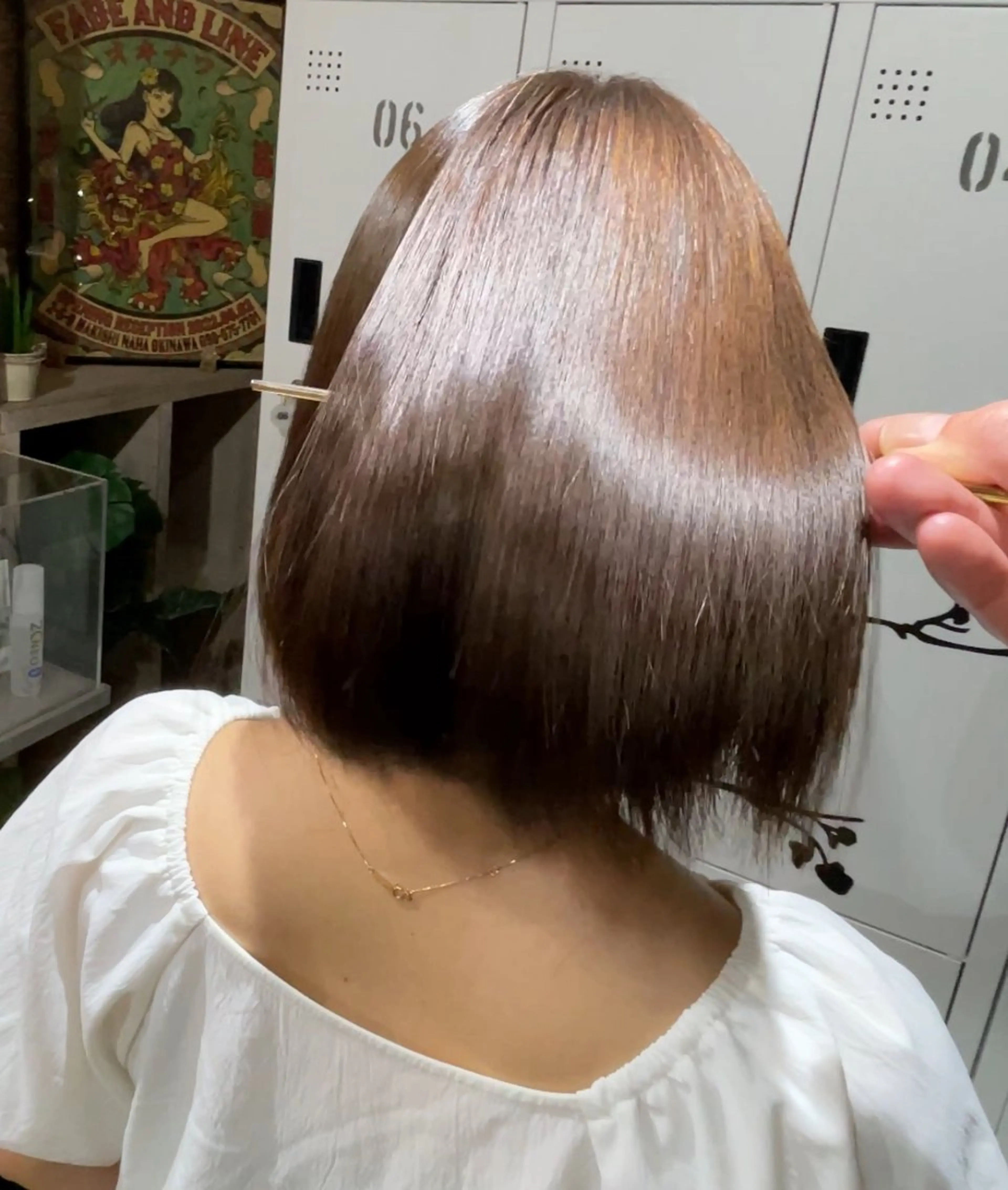 ショート 縮毛矯正 トリートメント NAO ☆のヘアスタイル