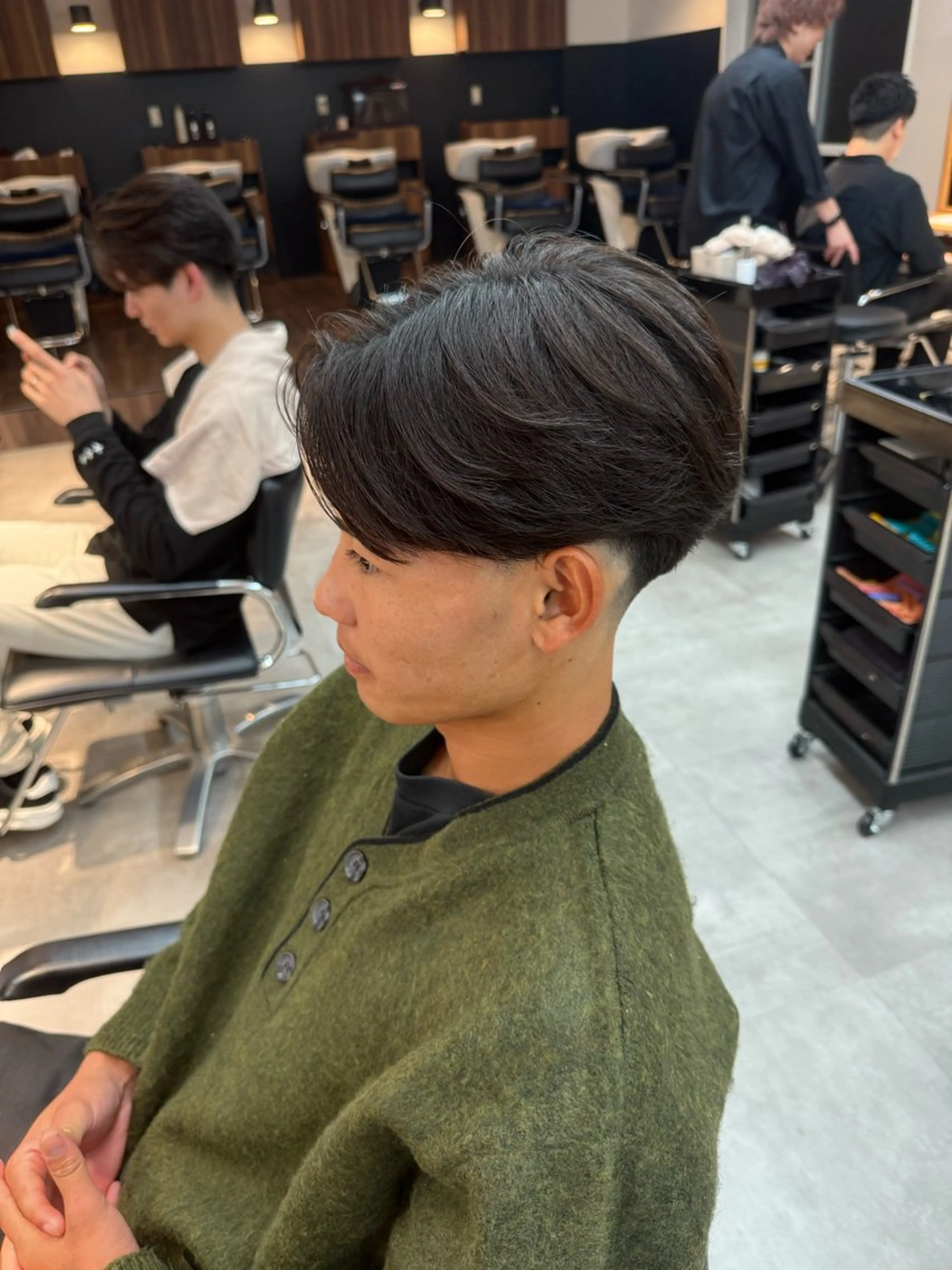 メンズ メンズ韓国風 メンズパーマ カット 縮毛矯正 ✂️曲がる縮毛矯正✨ MEN'S/髪質改善のヘアスタイル