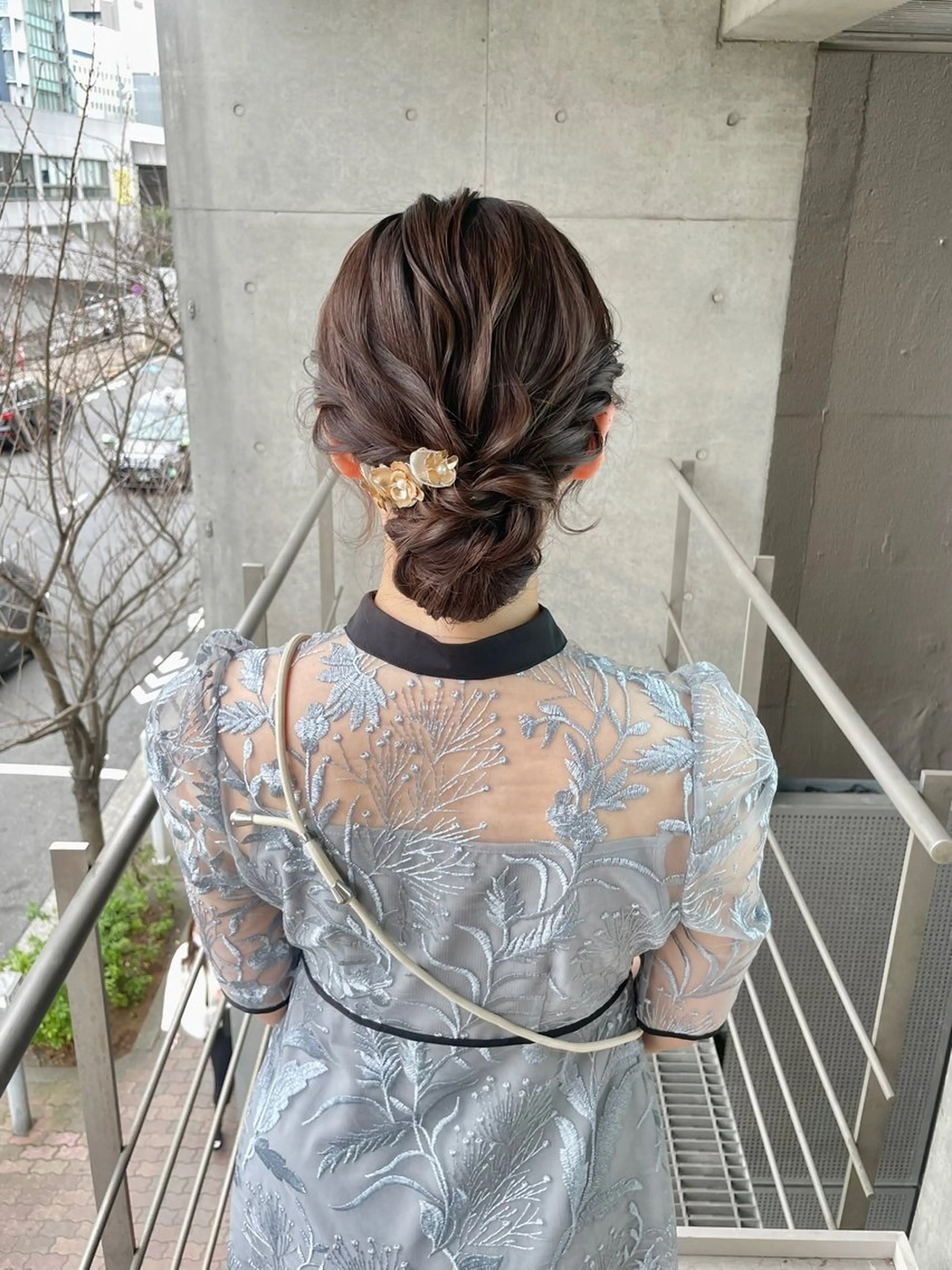 ロング ヘアアレンジ ヘアセット ヘアメイク ✴︎Mai✴︎のヘアスタイル