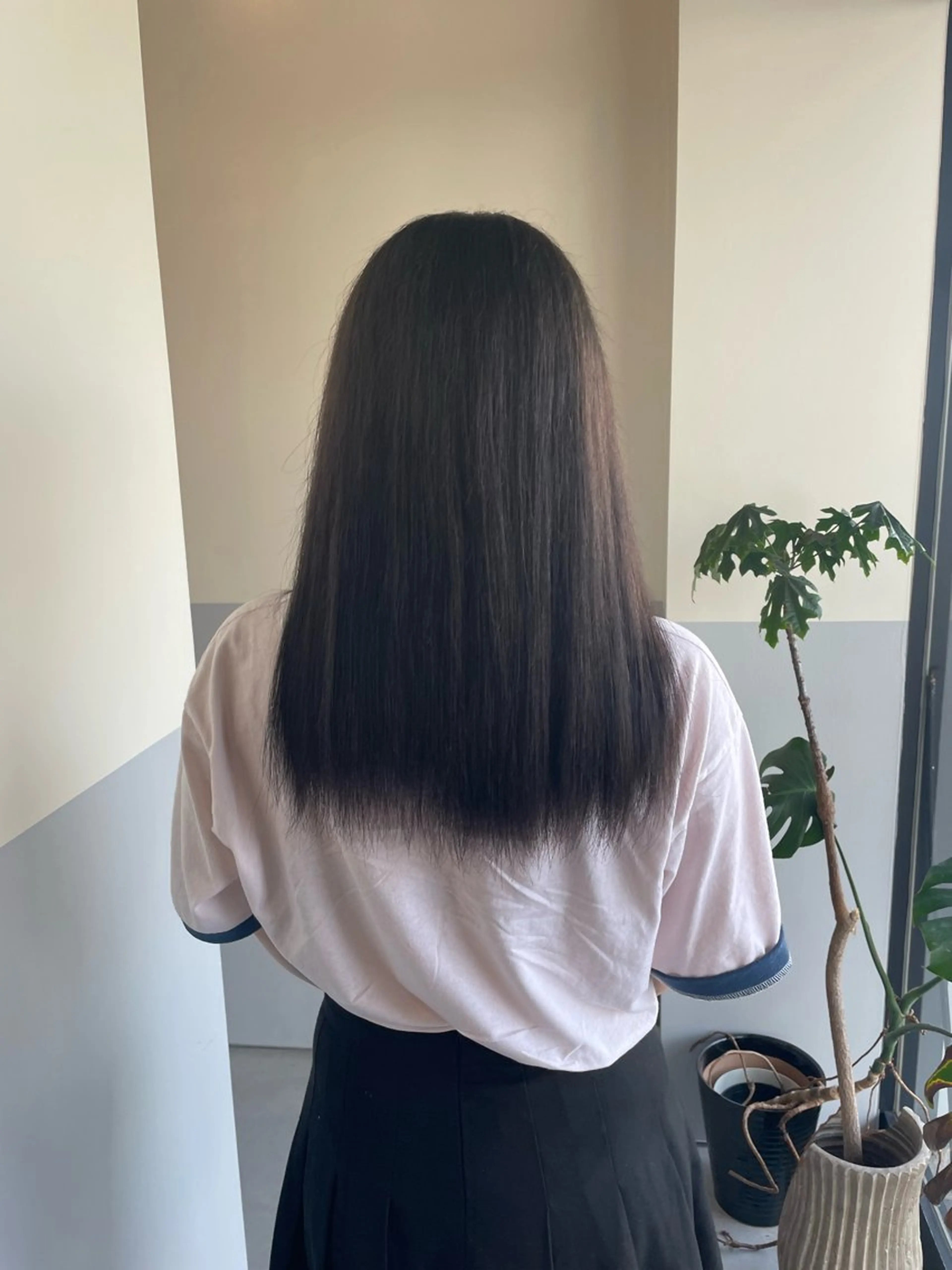カラー basho ノエ.／カットモデルのヘアスタイル