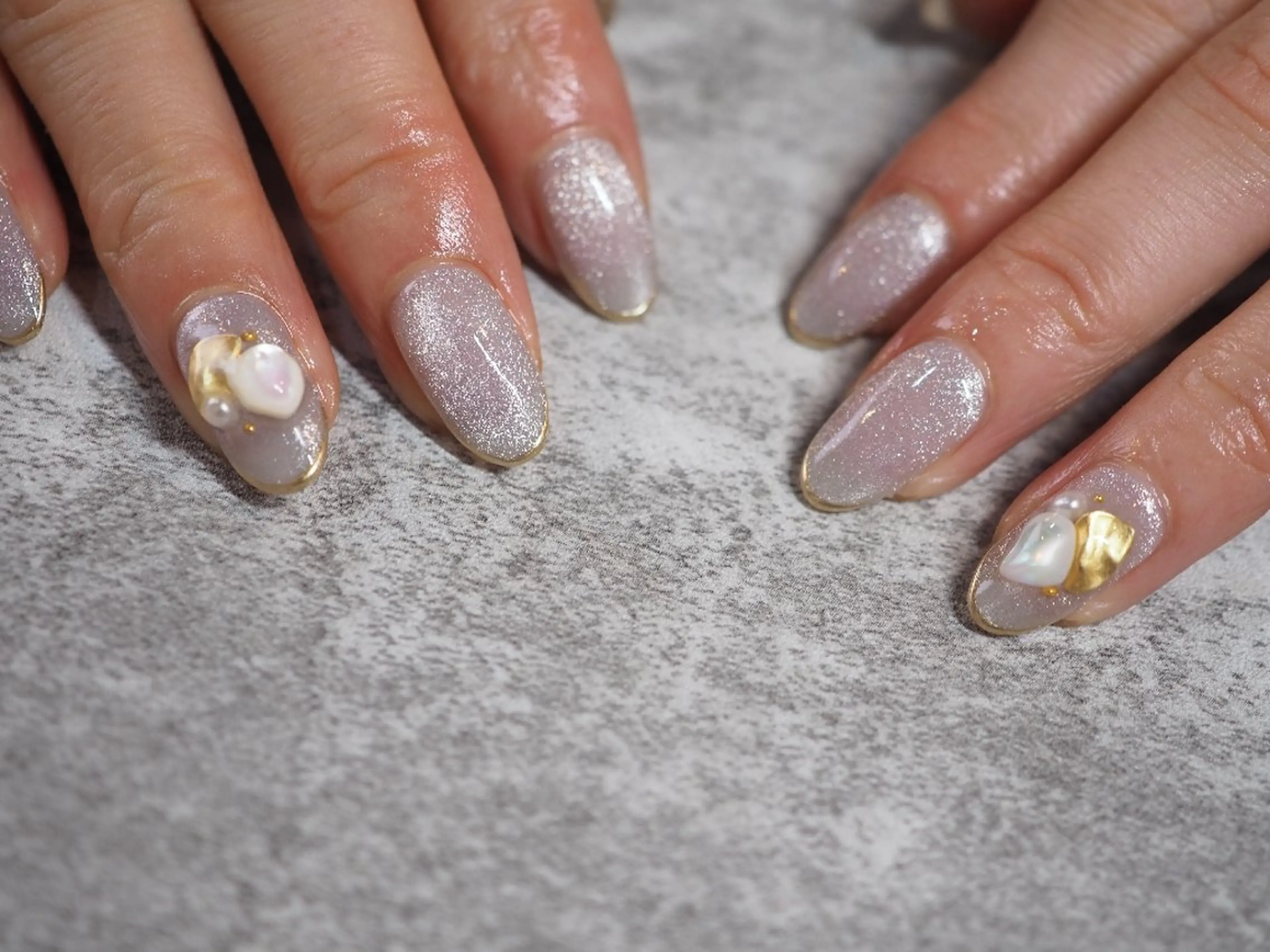 ネイル ハンドネイル glaNje 福光のネイルデザイン